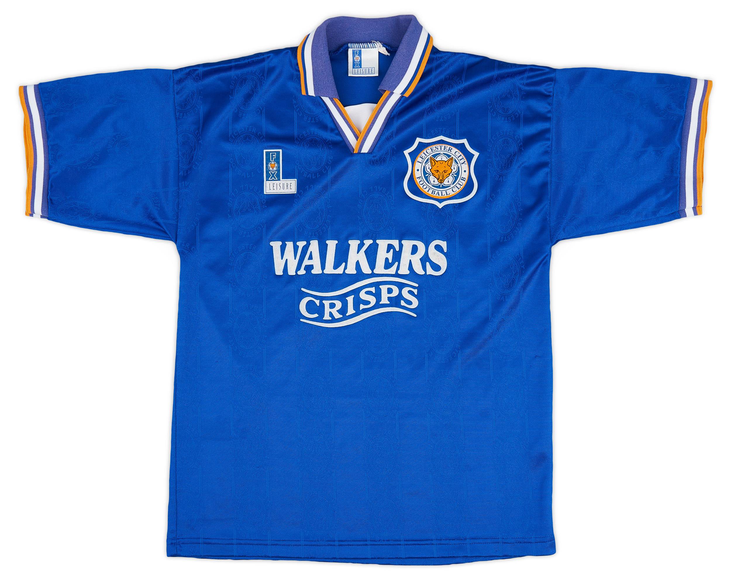 1994-96 Leicester Home Shirt - 9/10 - (S)