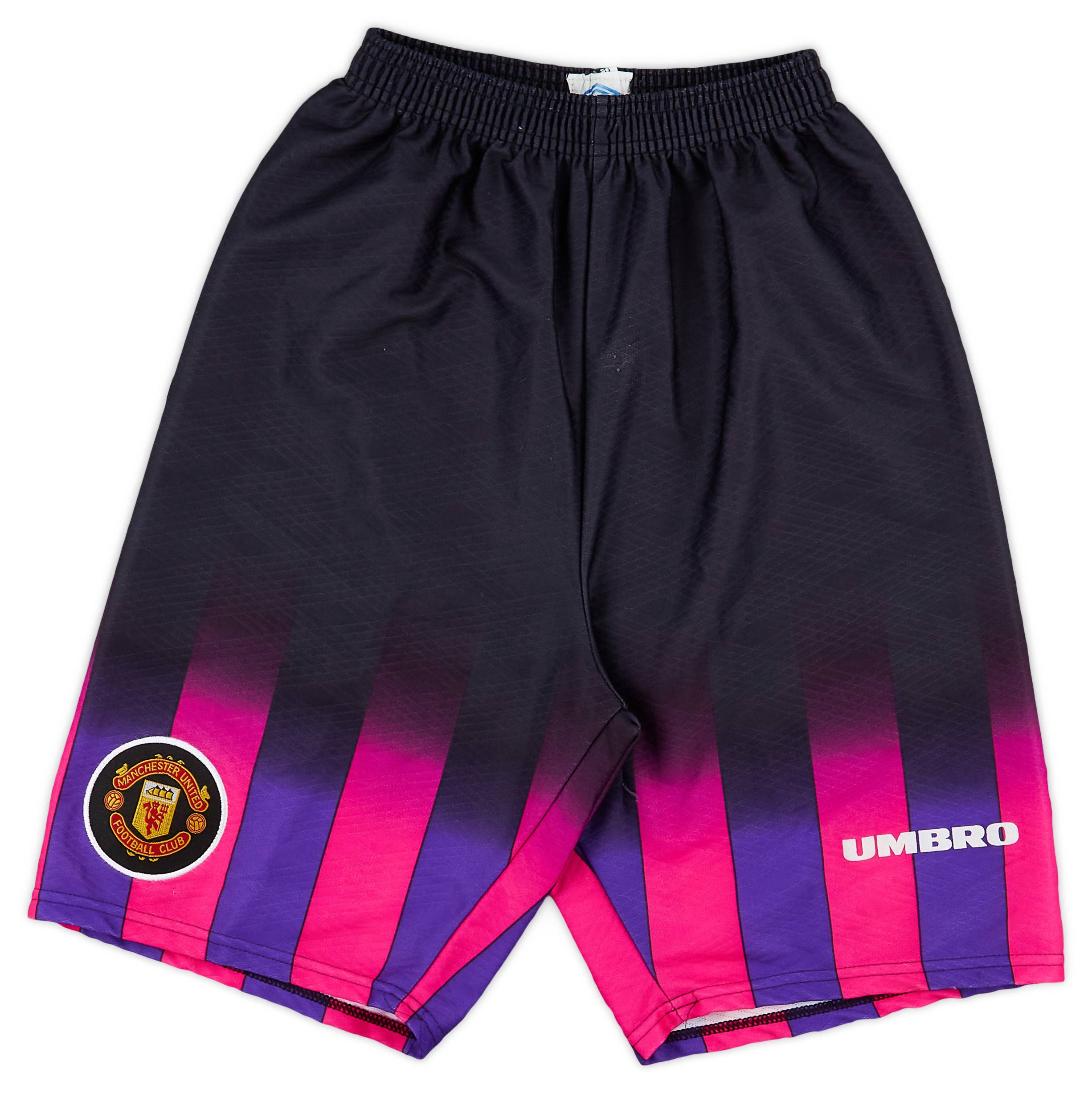 1996-97 Manchester United GK Shorts - 9/10 - (S)