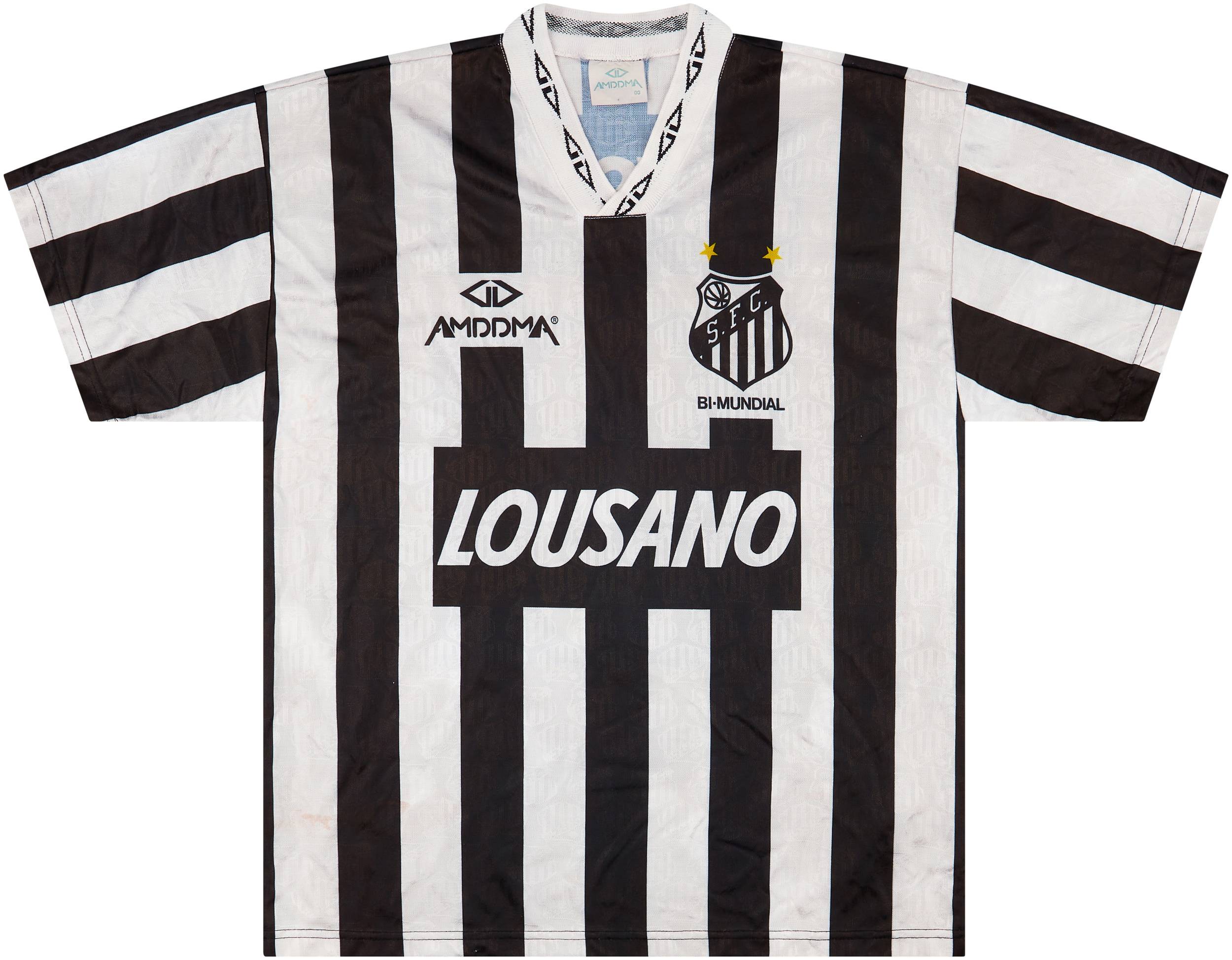 1995 Santos Away Shirt #9 - 6/10 - (XL)