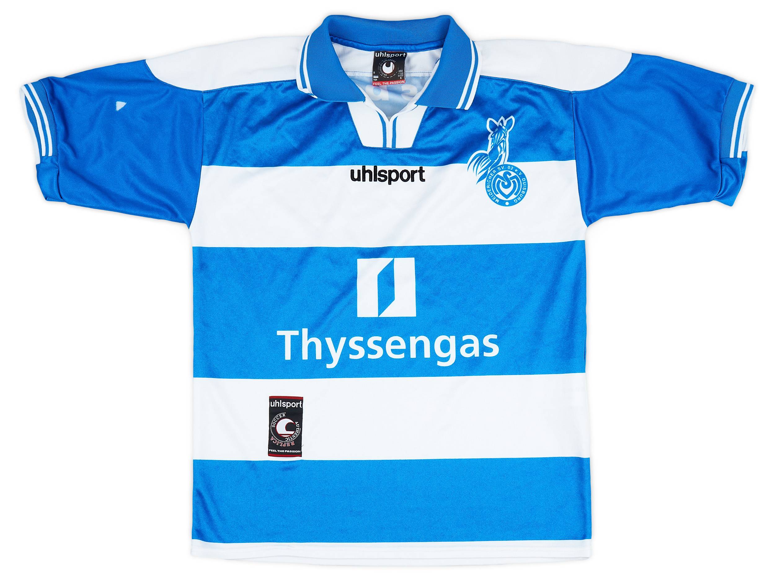 1999-00 MSV Duisburg Home Shirt - 8/10 - (XS)