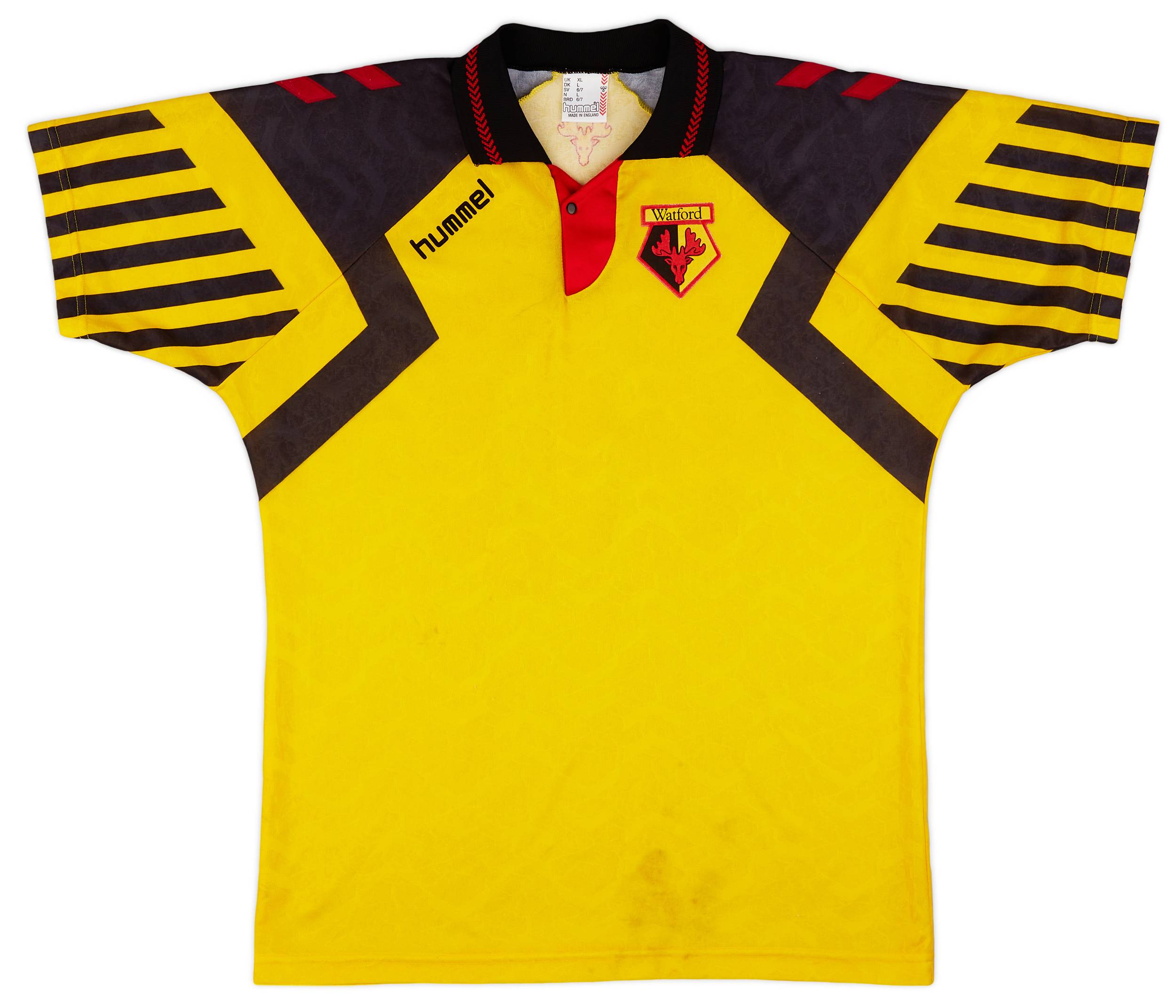 1993-95 Watford Home Shirt #40 - 6/10 - (XL)