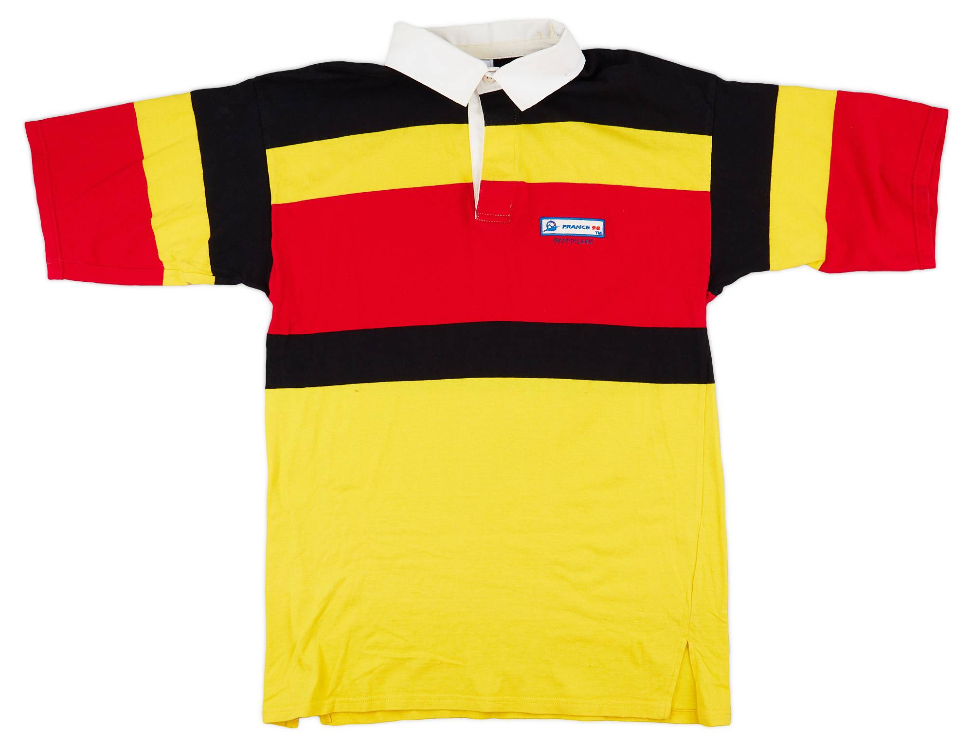 1998 Germany 'France '98' Rugby Polo Shirt - 9/10 - (L)