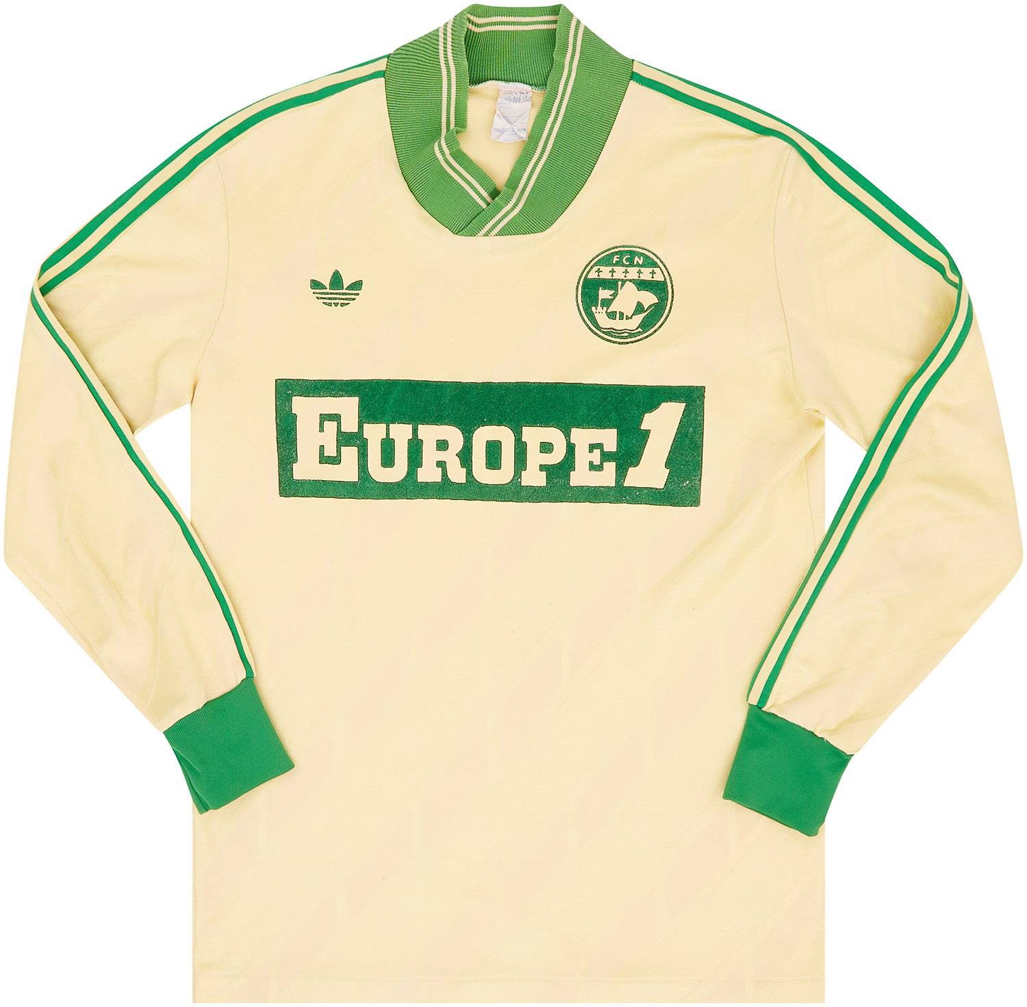 1987-88 Nantes Home L/S Shirt - 6/10 - (S)