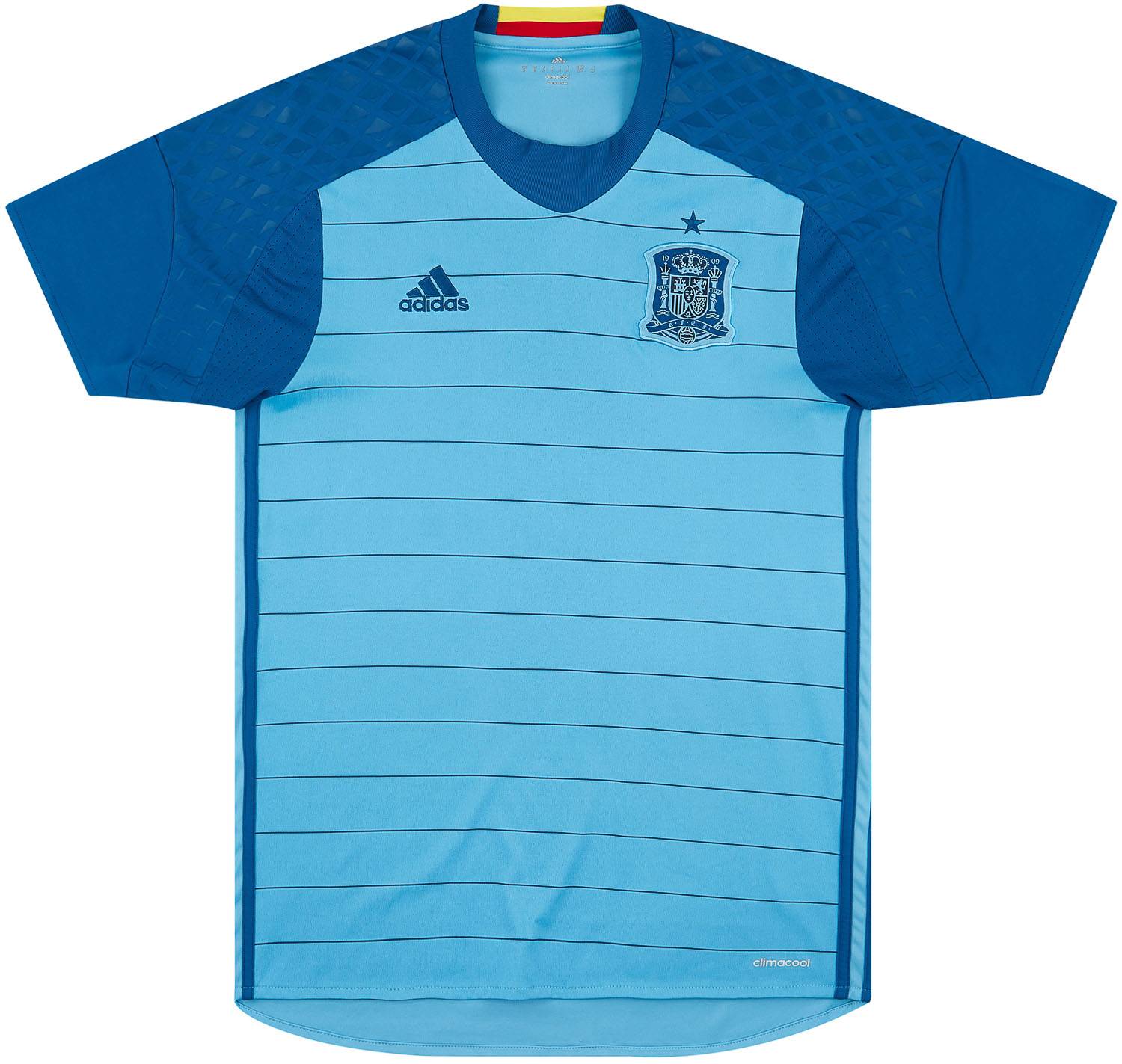 2016-17 Spain GK S/S Shirt - 9/10 - (S)
