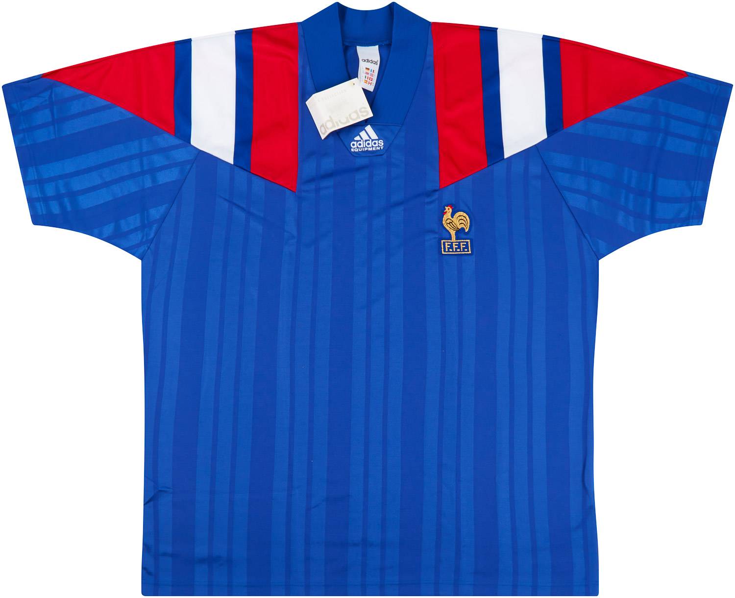 1992-94 France Home Shirt *New w/Defects* XXL