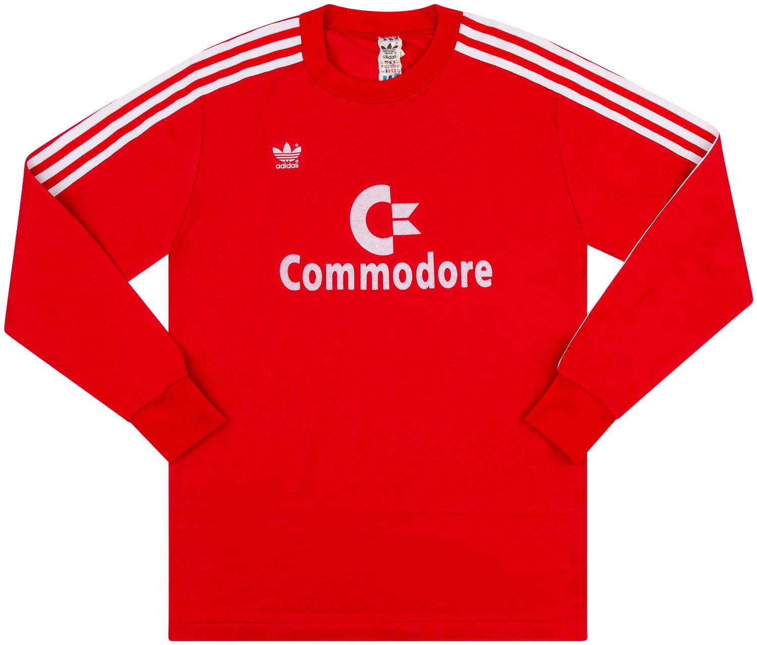 1984-89 Bayern Munich Home L/S Shirt - 8/10 - (M)