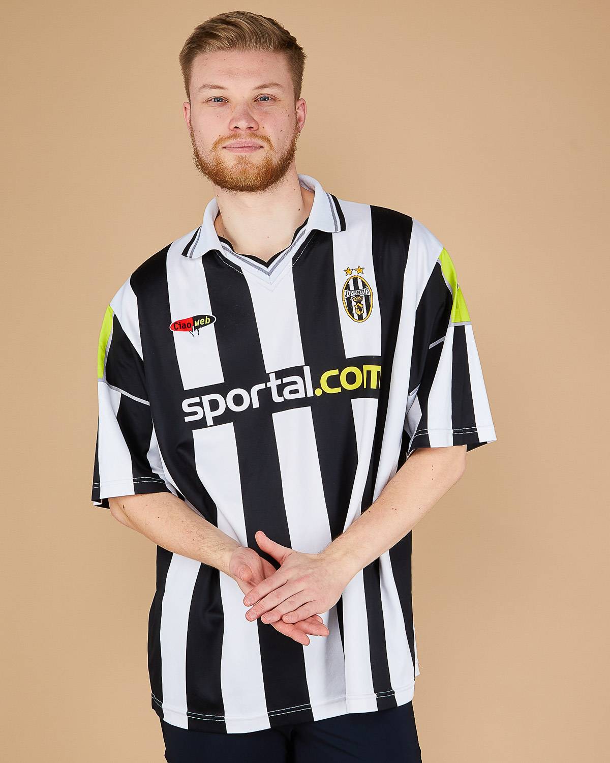 2000 01 Juventus CL Home Shirt Very Good XL