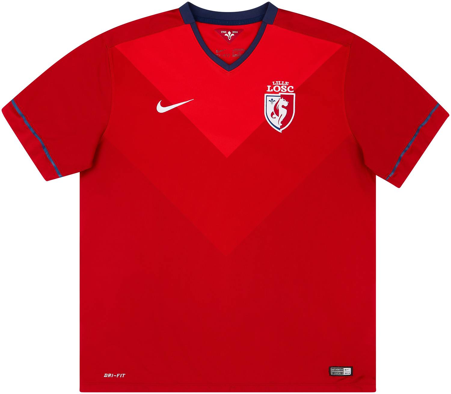 2014-15 Lille Home Shirt - 8/10 - (XL)