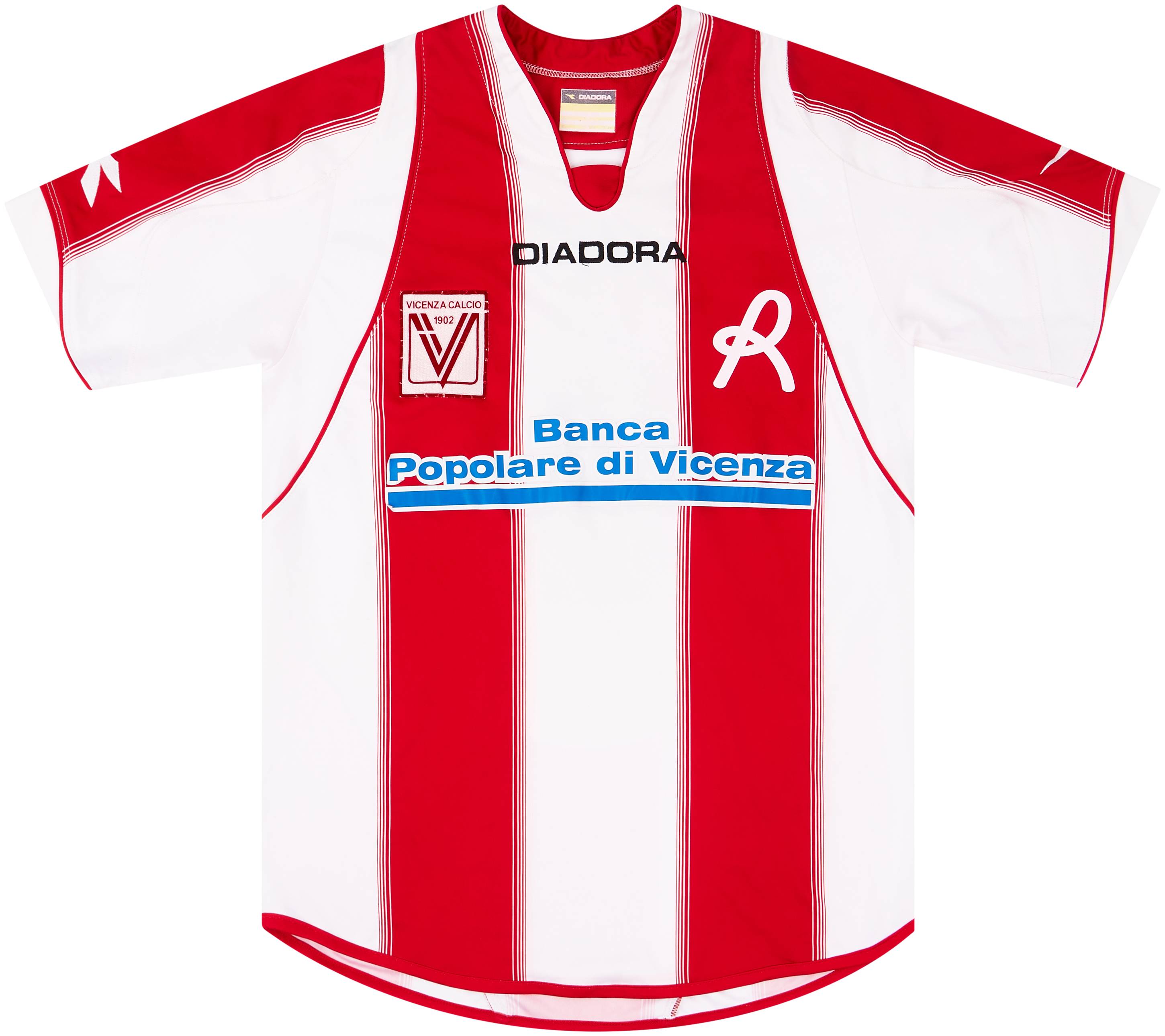 2007-08 Vicenza Home Shirt #9 - 7/10 - (XS)