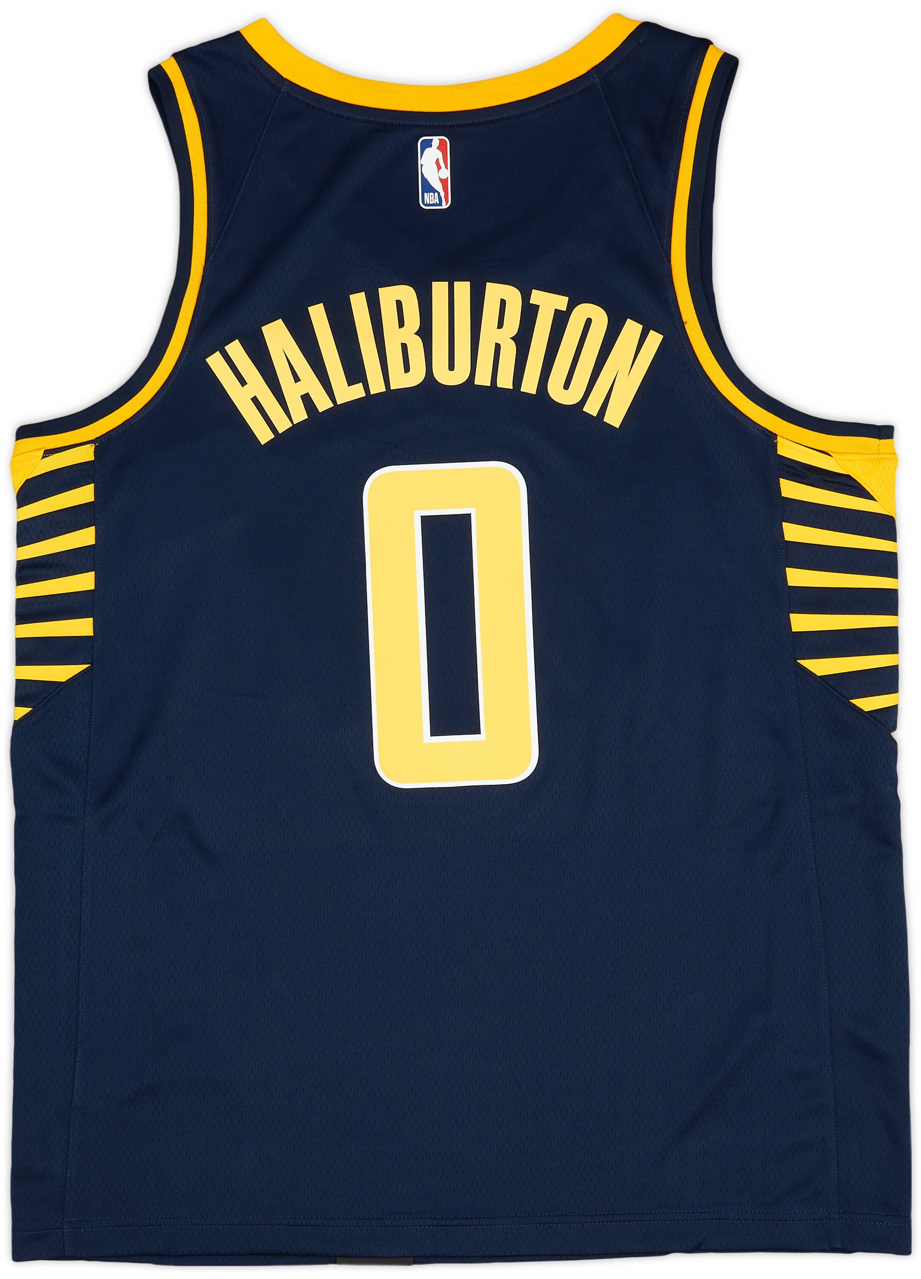 2022-23 Indiana Pacers Haliburton #0 Nike Swingman Away