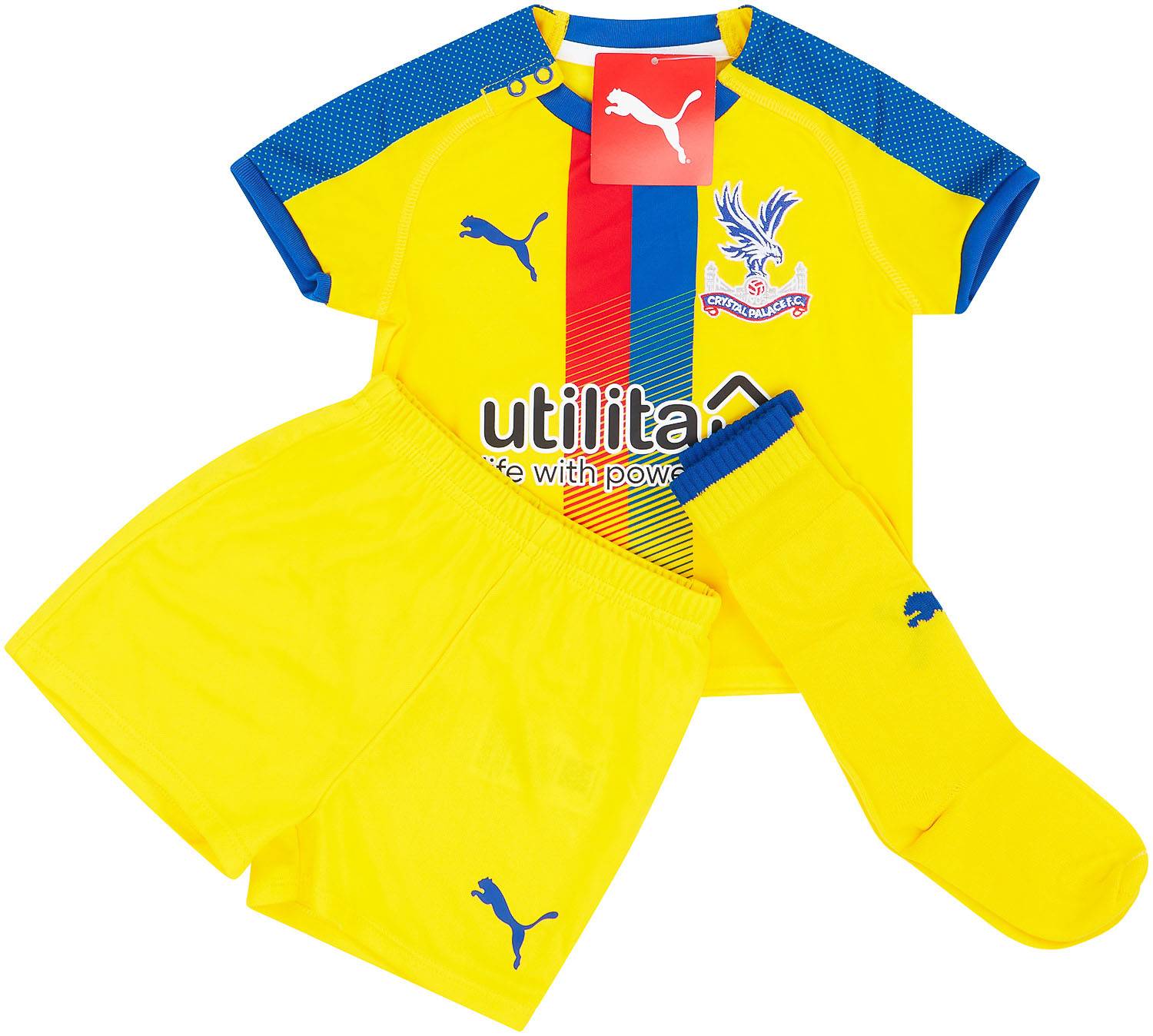 2018-19 Crystal Palace Third Full Kit - NEW - (BABY)