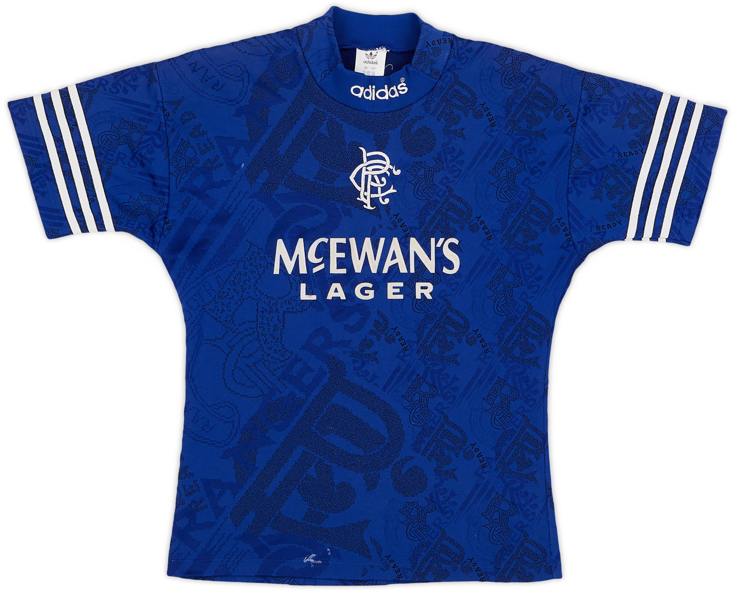 1994-96 Rangers Home Shirt - 8/10 - (M.Boys)