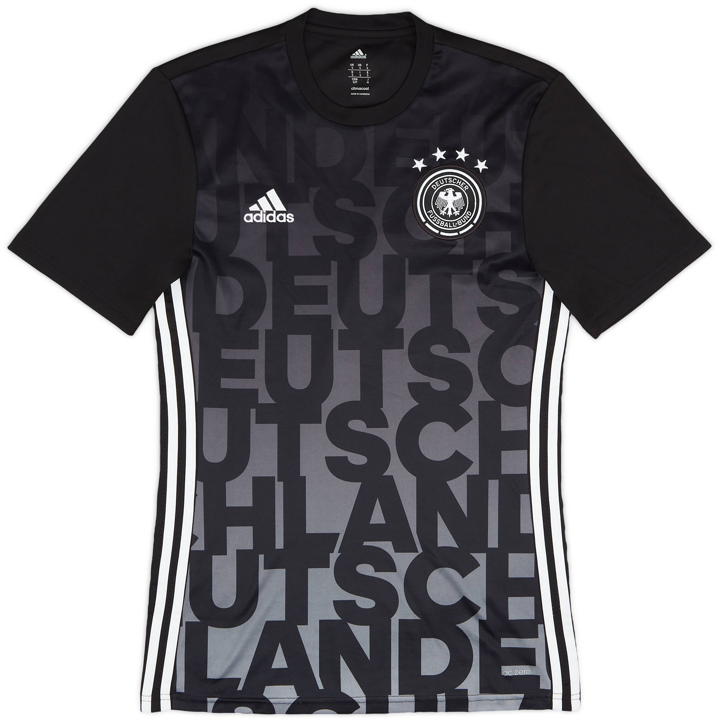 2016-17 Germany adizero Training Shirt - 9/10 - (S)