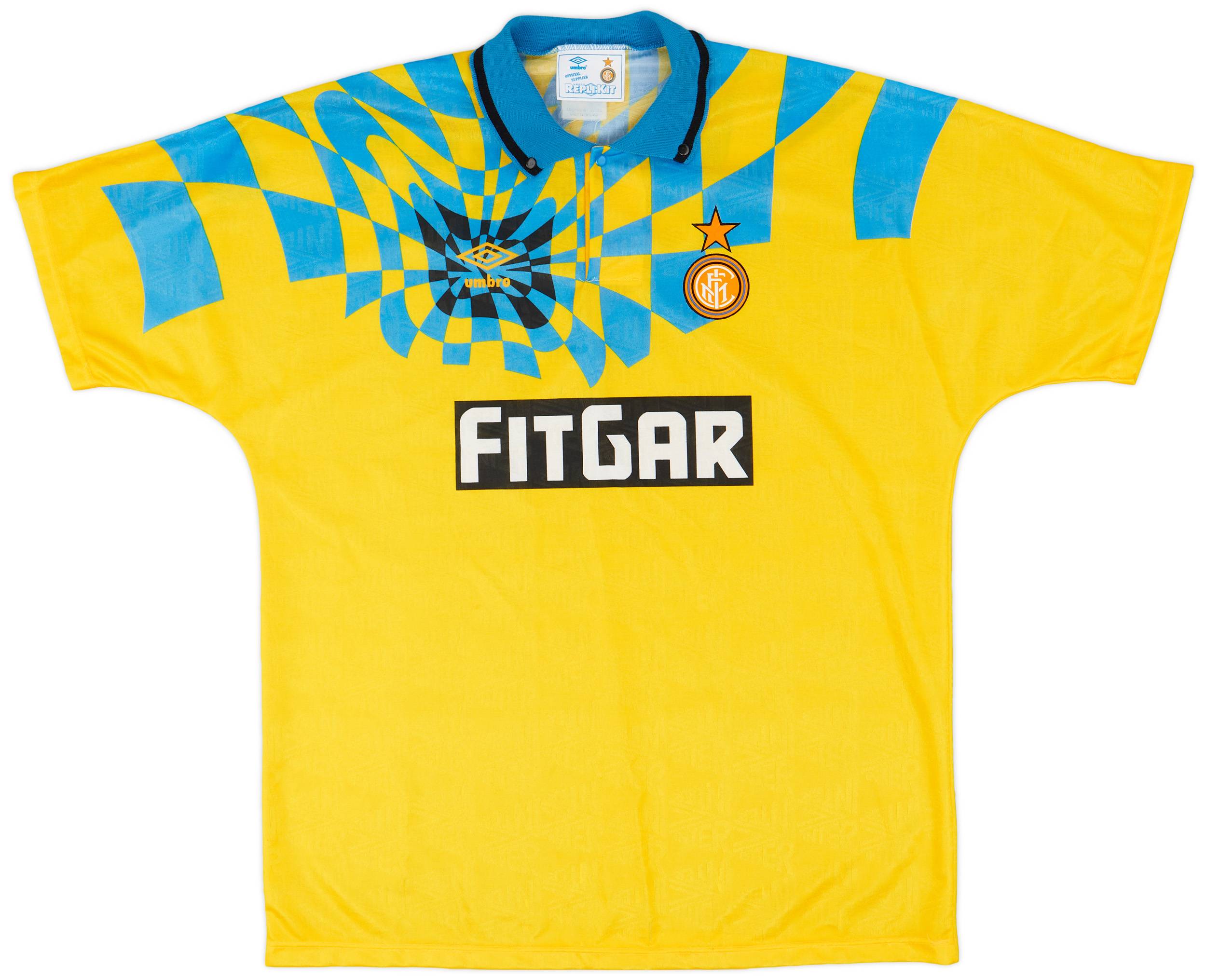1991-92 Inter Milan Third Shirt - 9/10 - (L)