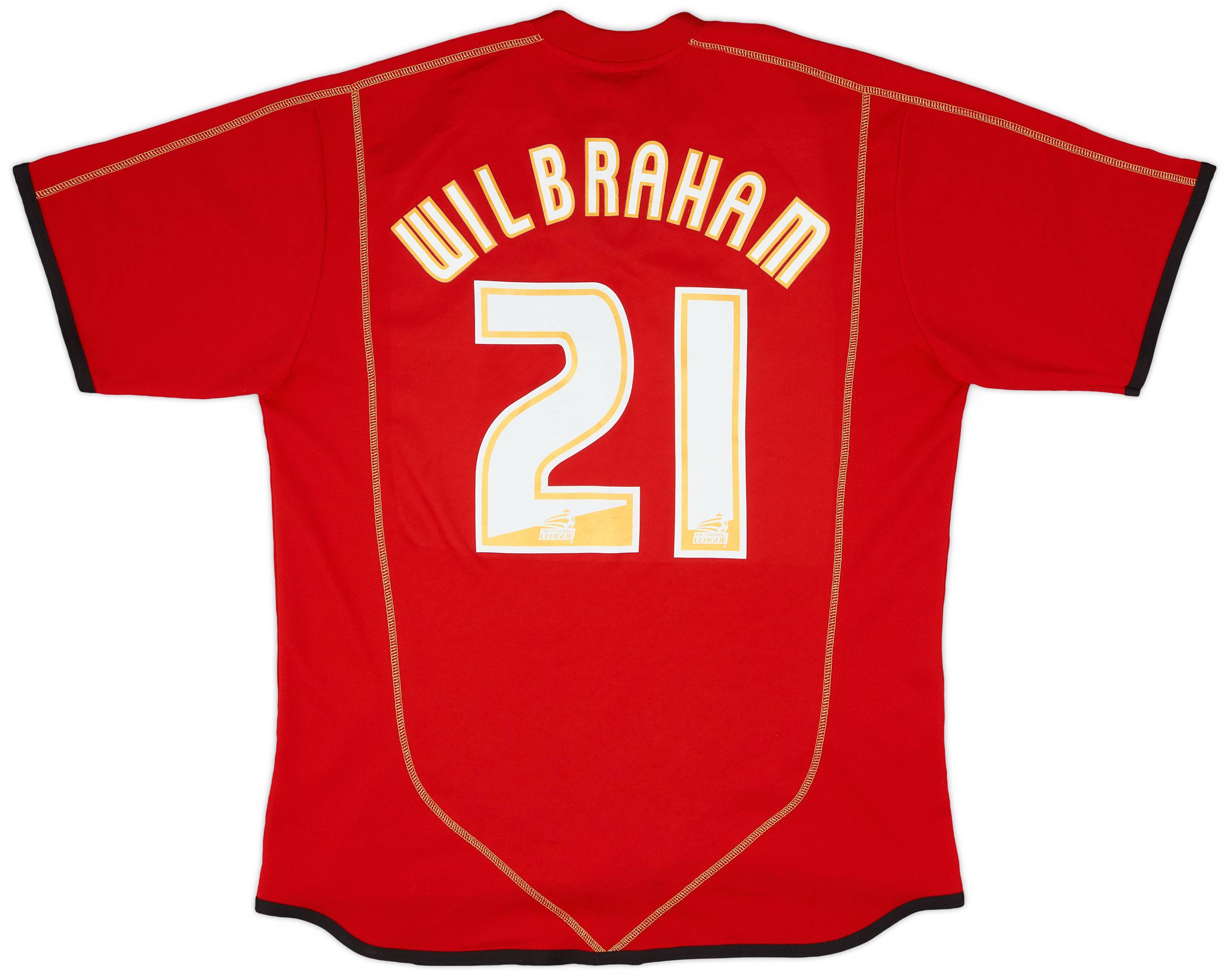 2004-06 MK Dons Away Shirt Wilbraham #21 - 9/10 - (XL)