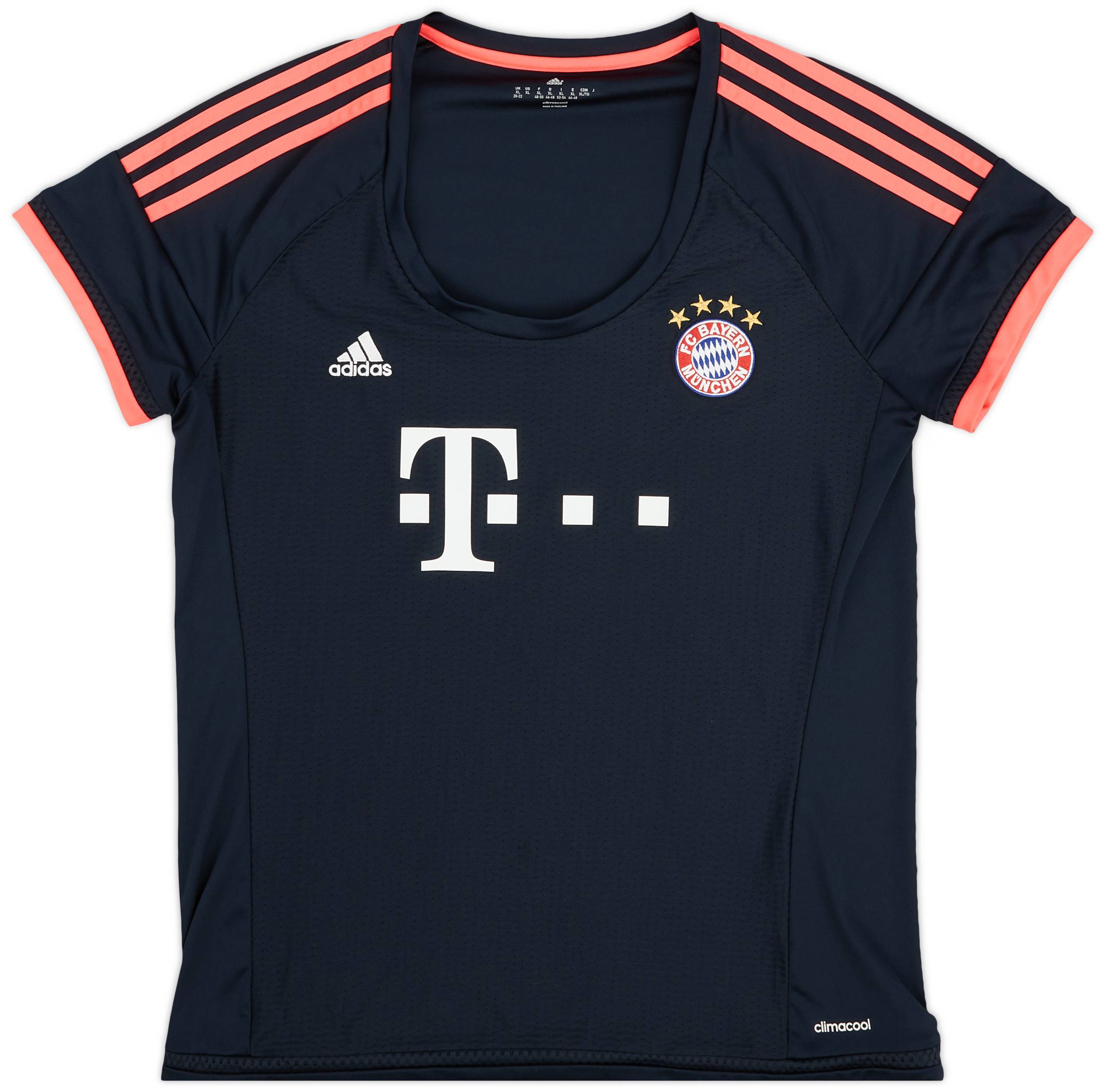 2015-16 Bayern Munich Third Shirt - 9/10 - (Womens XL)