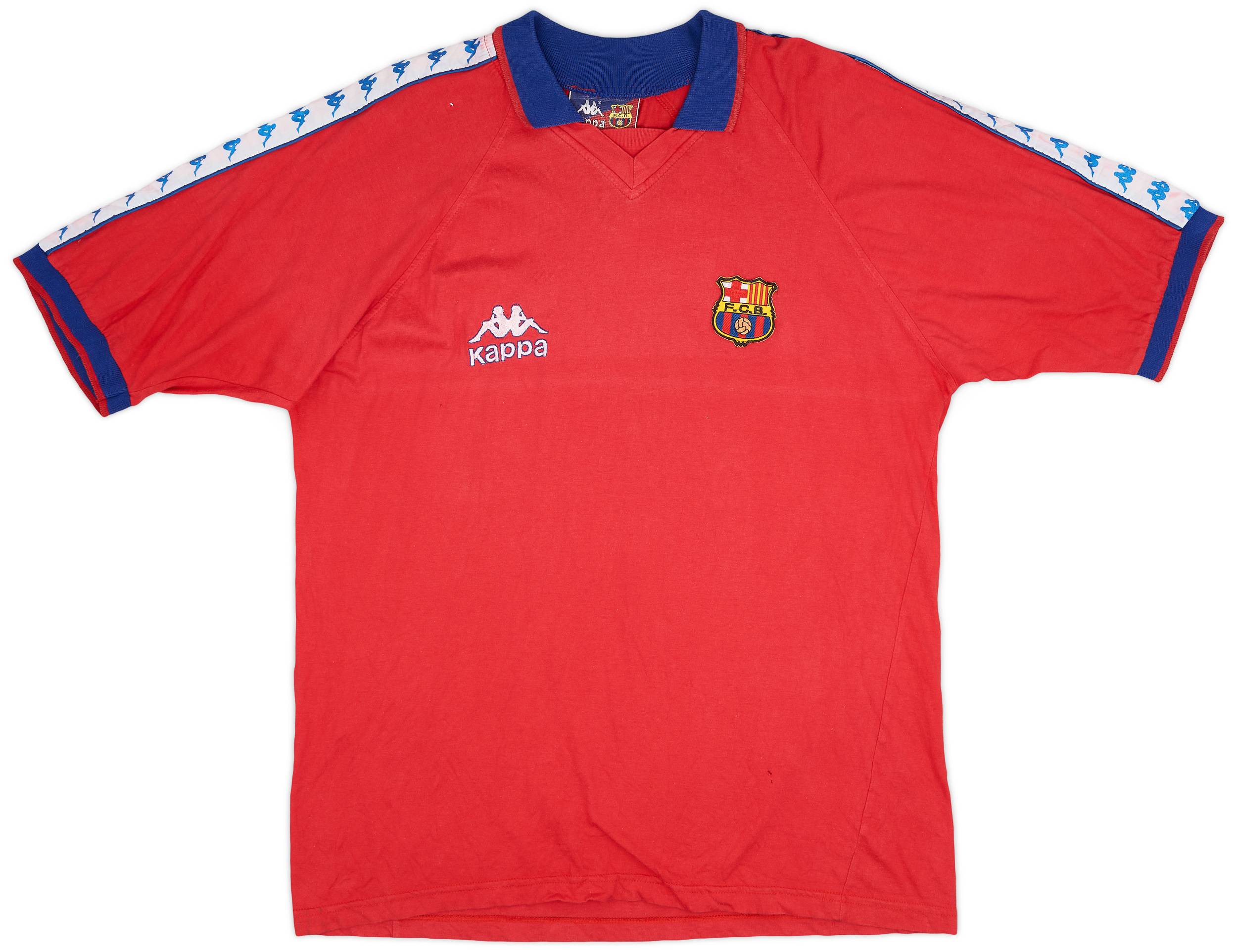 1993-94 Barcelona Kappa Training Shirt - 8/10 - (XL)