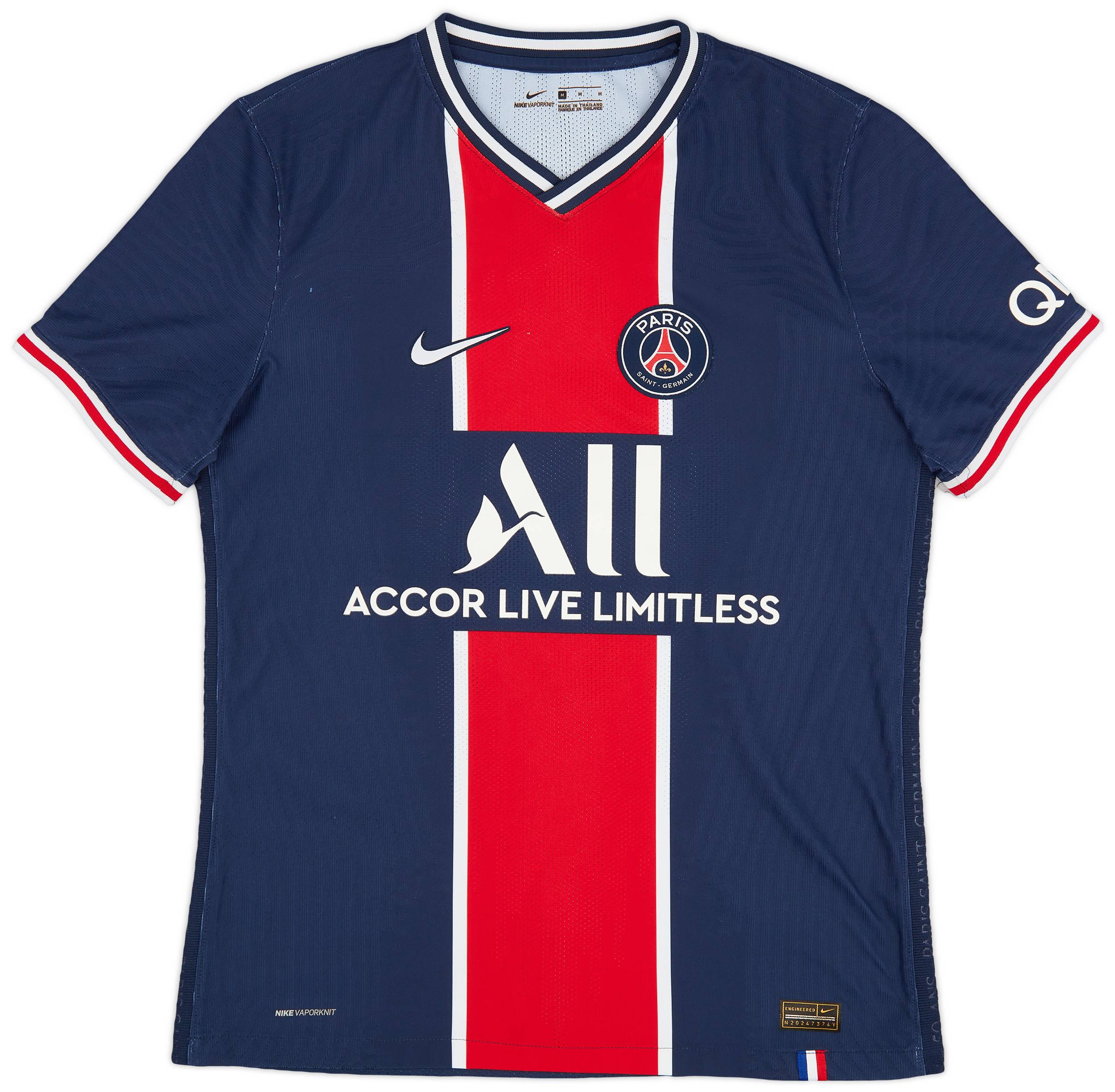 2020-21 Paris Saint-Germain Authentic Home Shirt - 9/10 - (M)