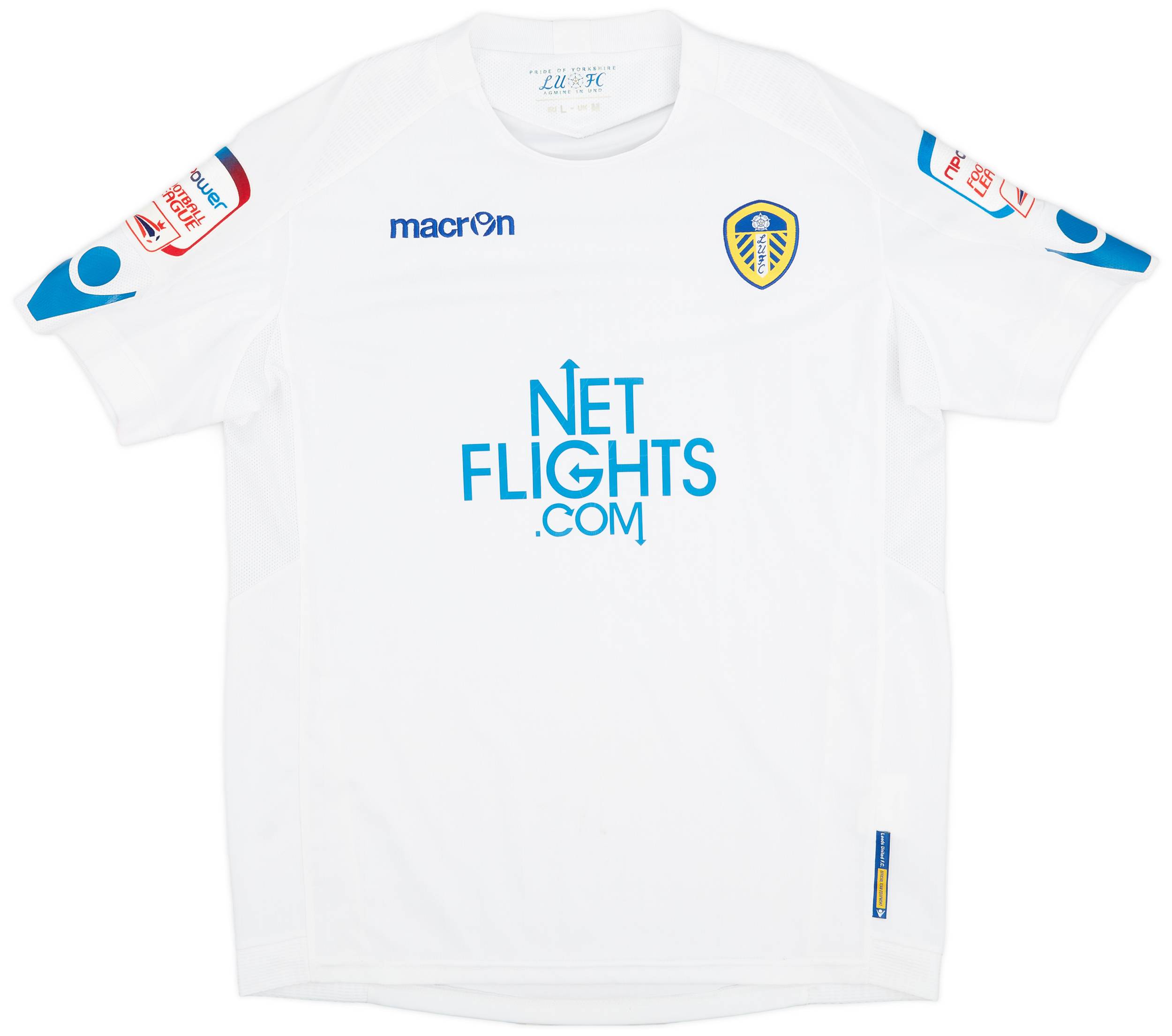 2010-11 Leeds United Home Shirt - 9/10 - (M)