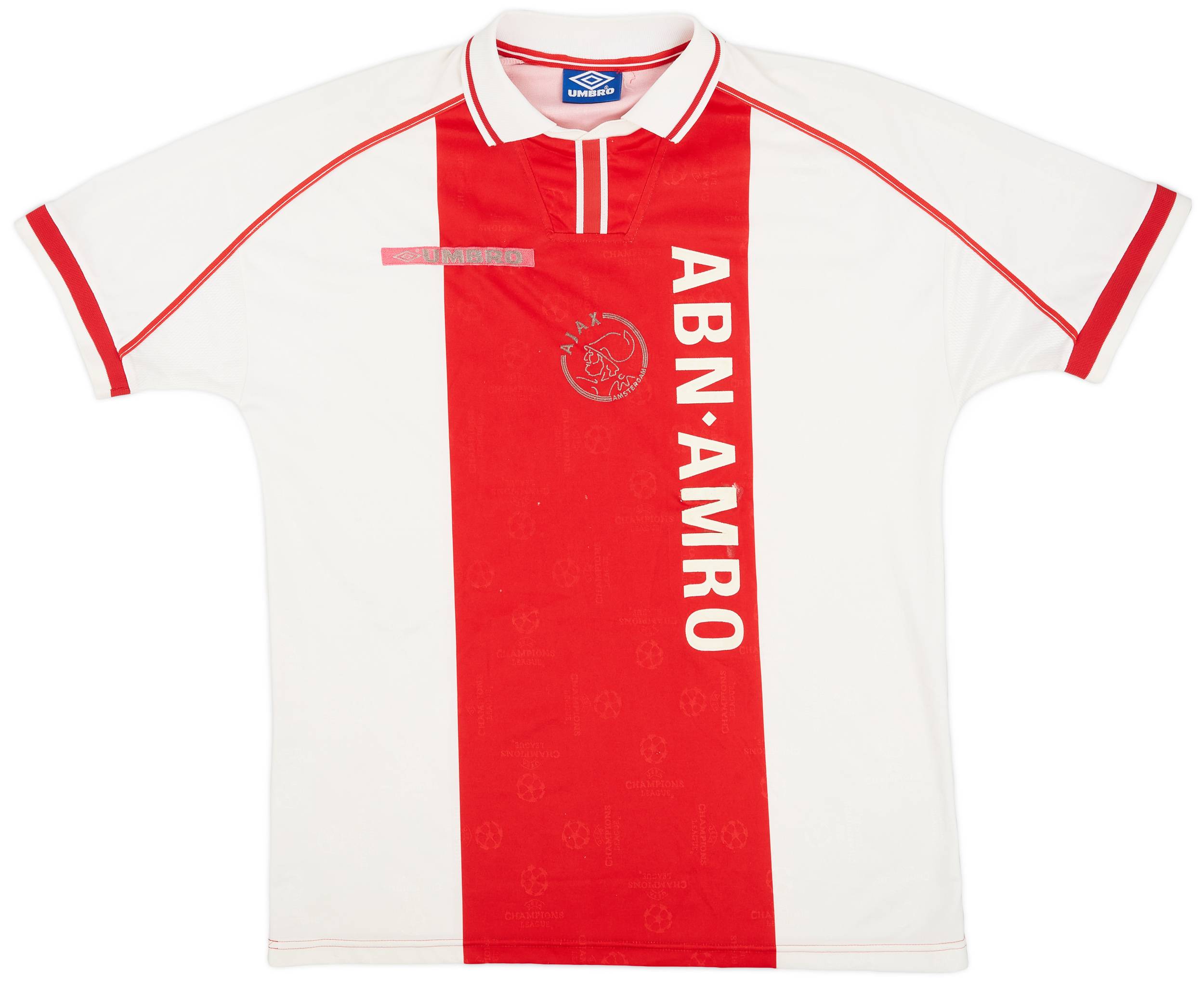 1998-99 Ajax Champions League Home Shirt - 5/10 - (XL)