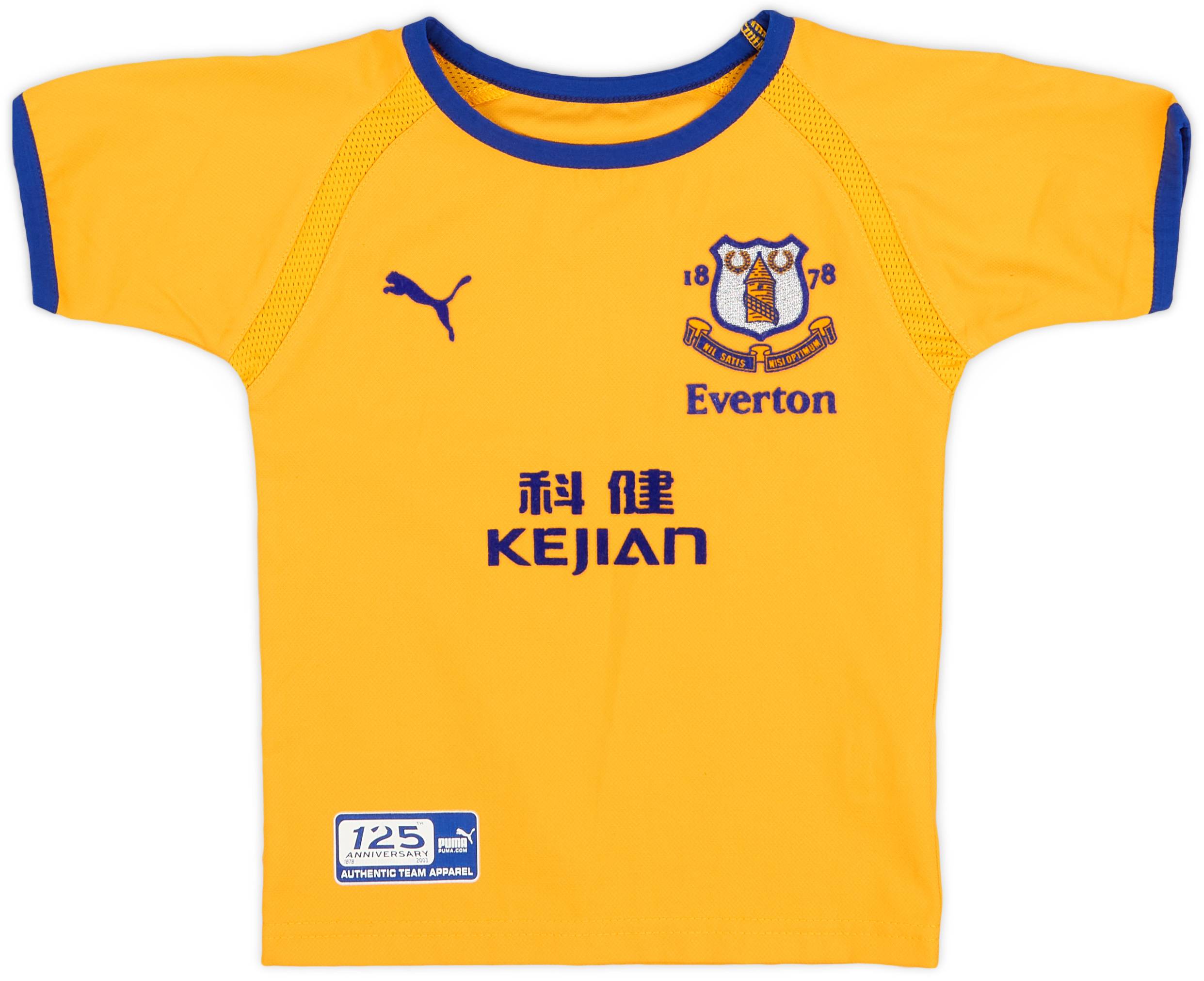 2003-04 Everton Away Shirt - 9/10 - (XS.Boys)