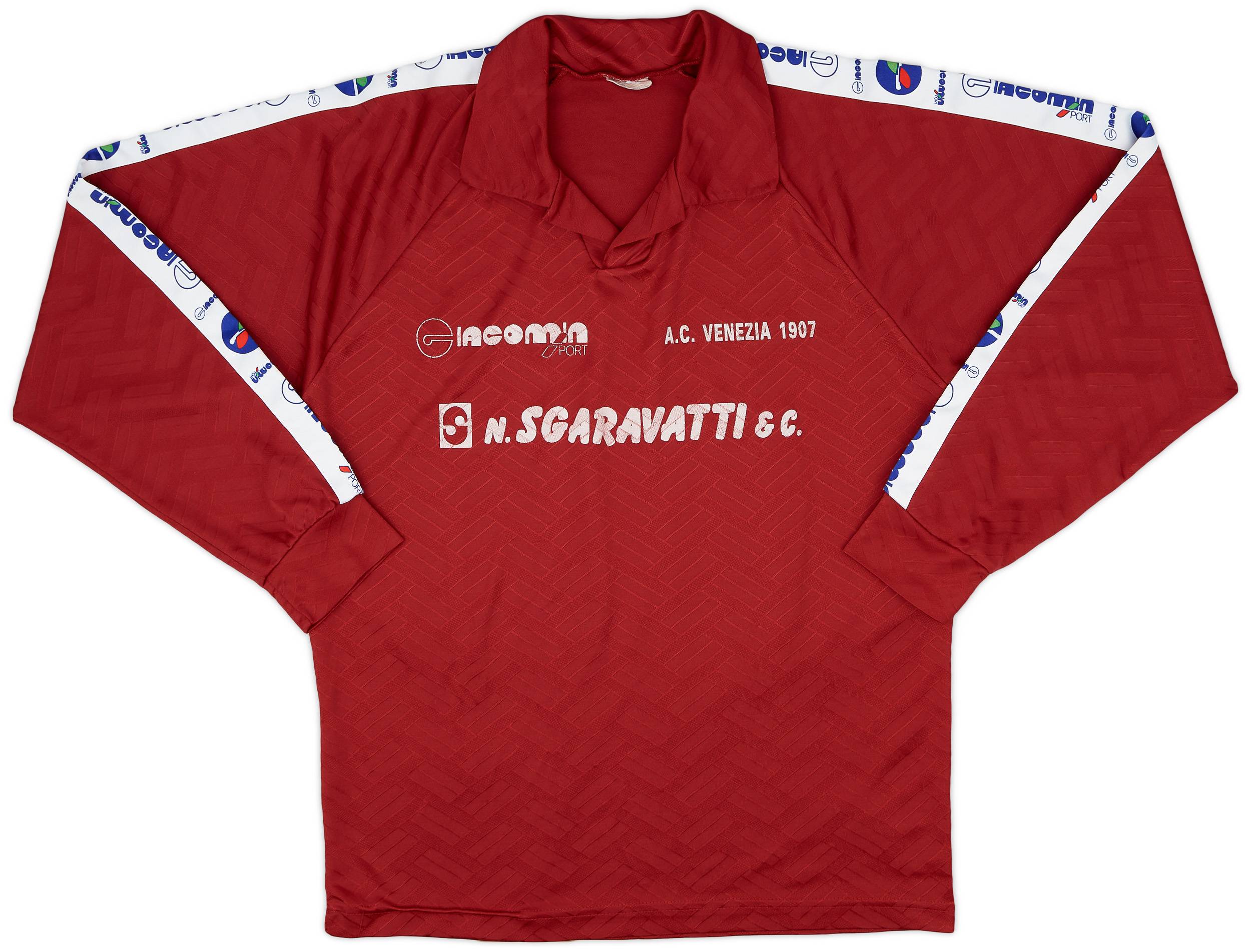 1989-90 Venezia Giacomin Sport Training L/S Shirt - 8/10 - (L)