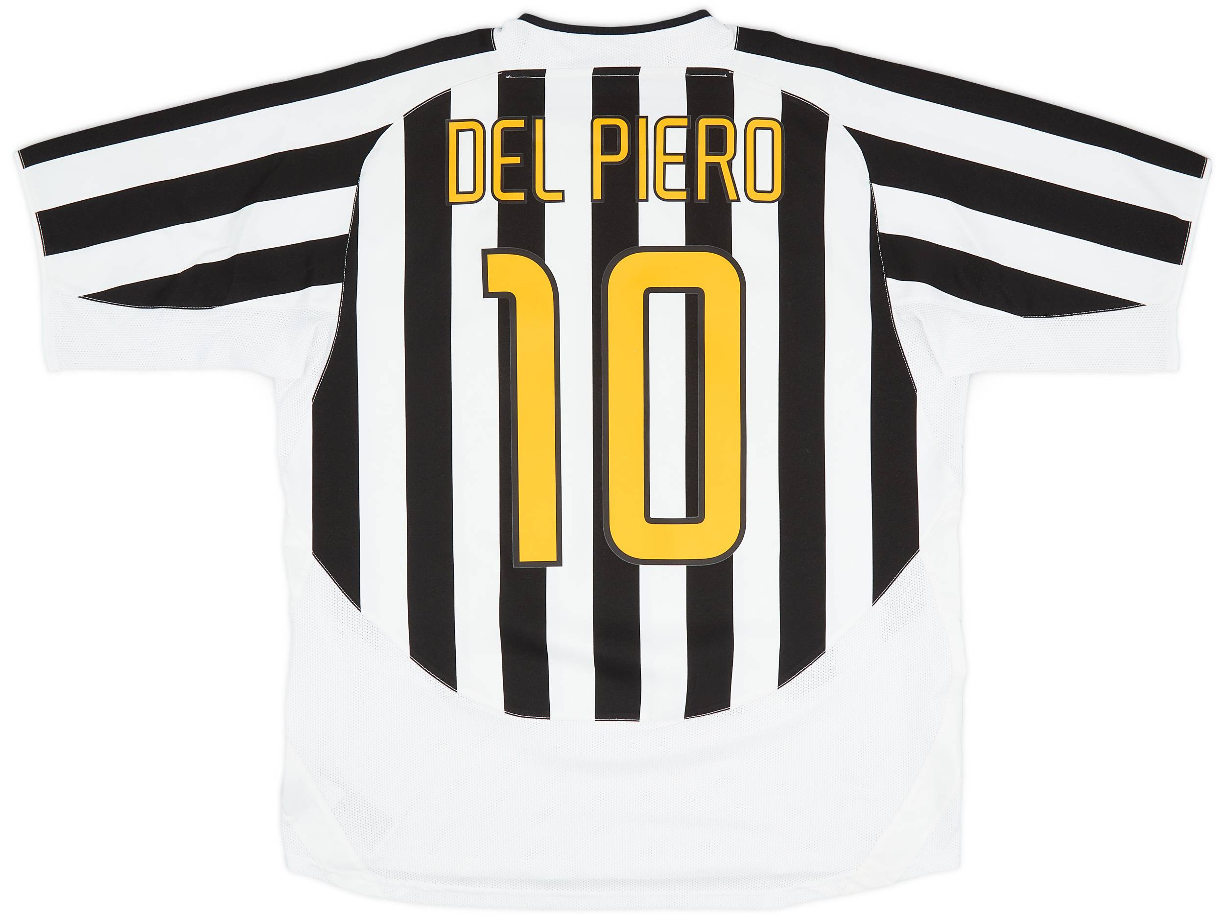 2003-04 Juventus Home Shirt Del Piero #10 - 9/10 - (XL)