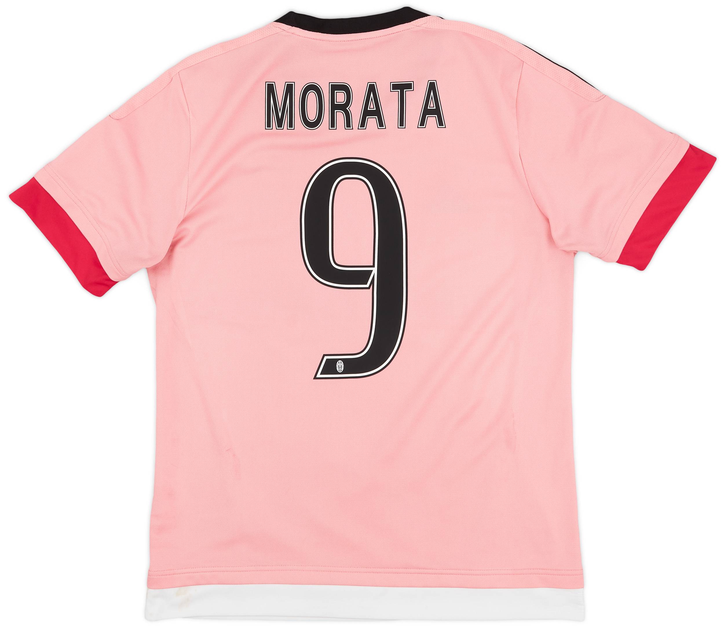 2015 16 Juventus Away Shirt Morata 9 7 10 M