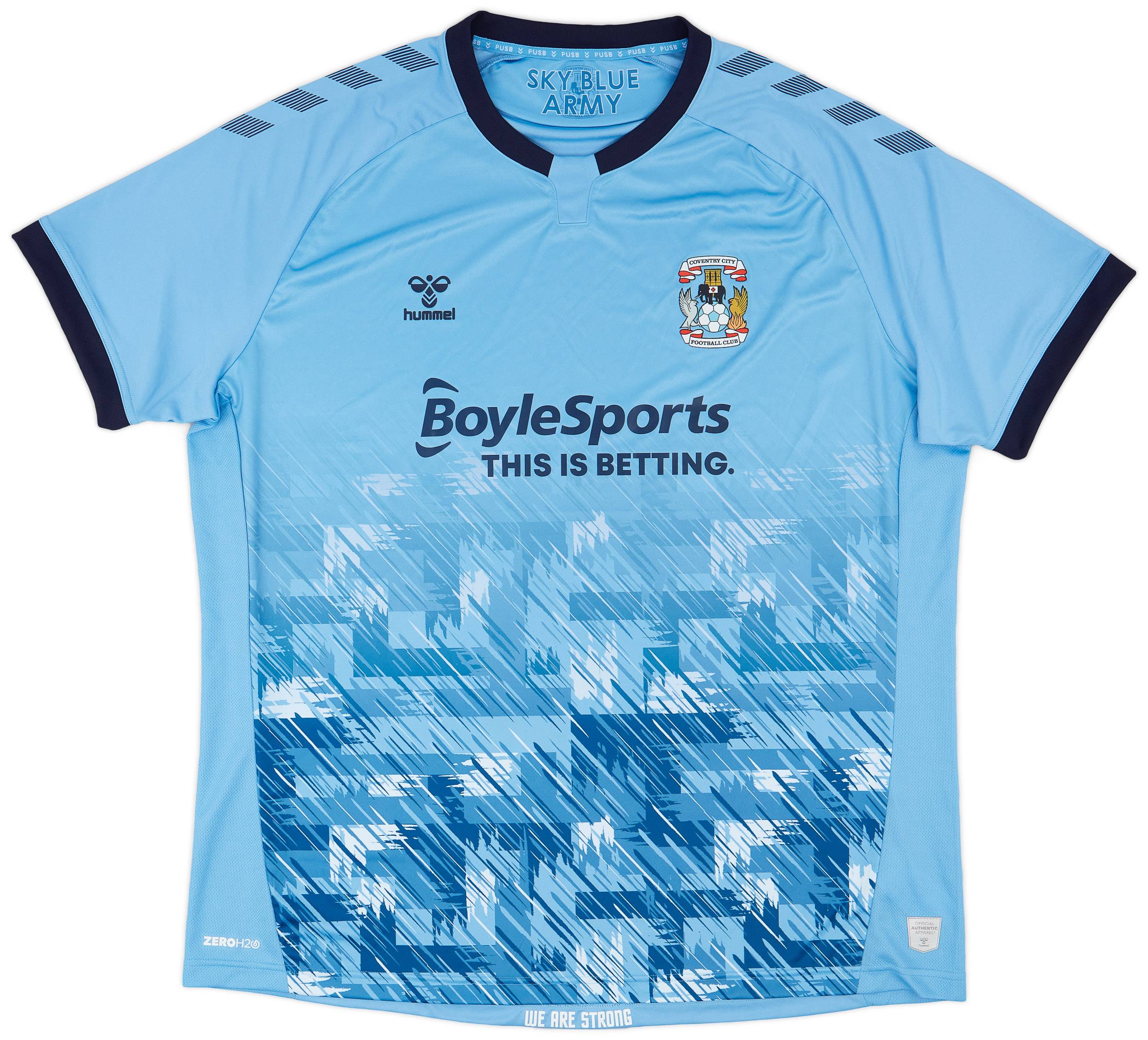 2020-21 Coventry Home Shirt - 9/10 - (4XL)