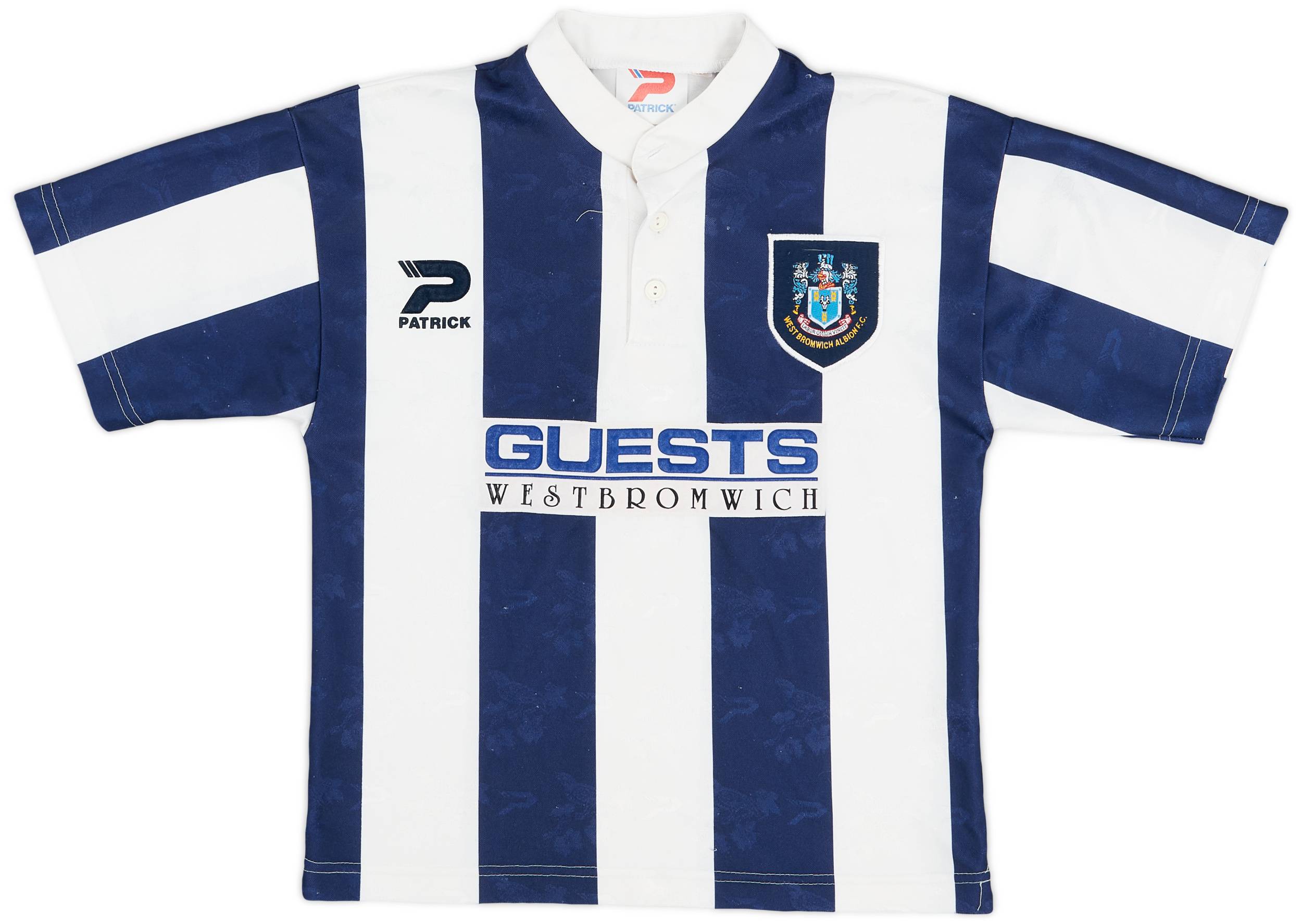 1996-97 West Brom Home Shirt - 8/10 - (L.Boys)