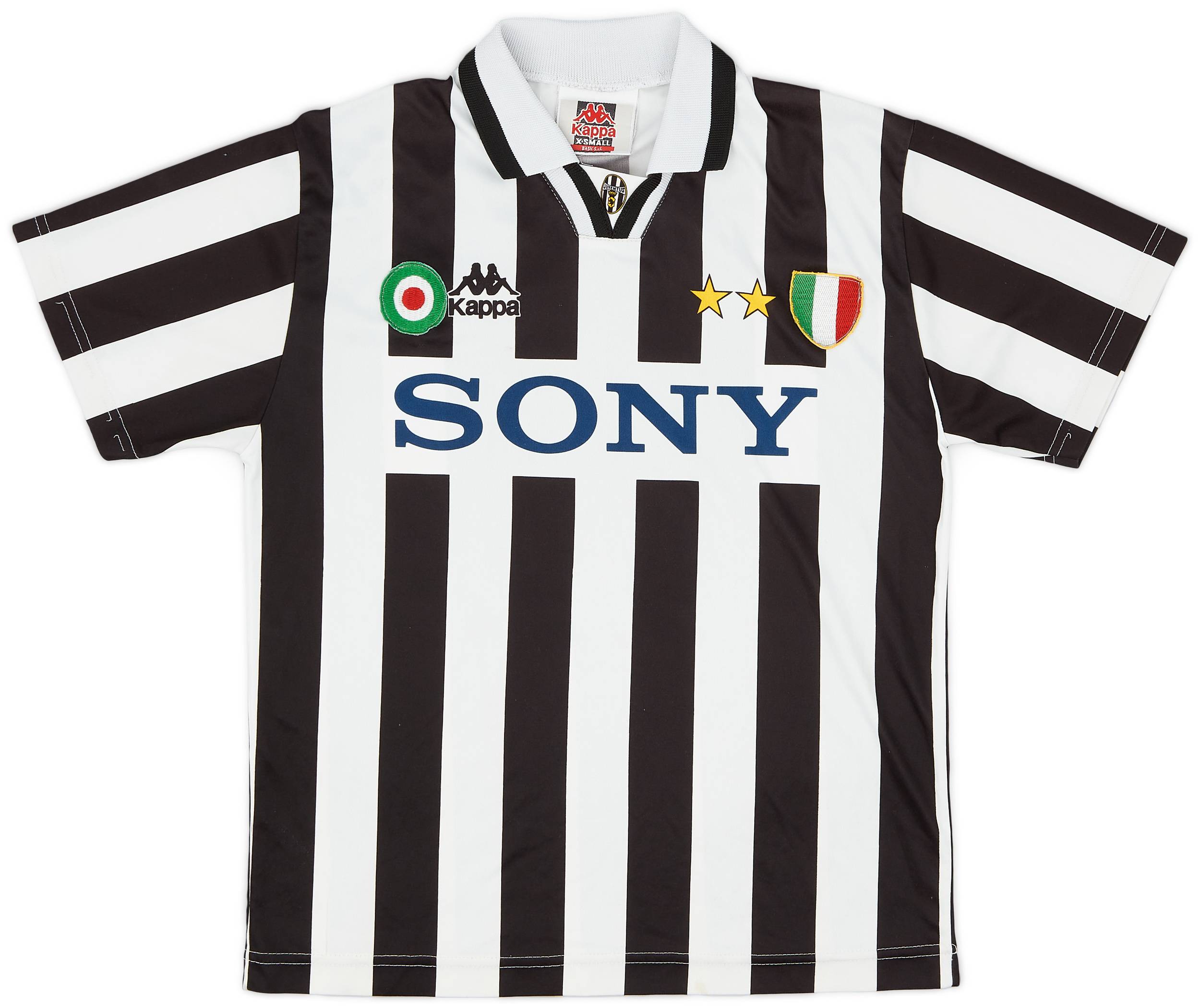 1995-97 Juventus Basic Home Shirt - 8/10 - (XS)