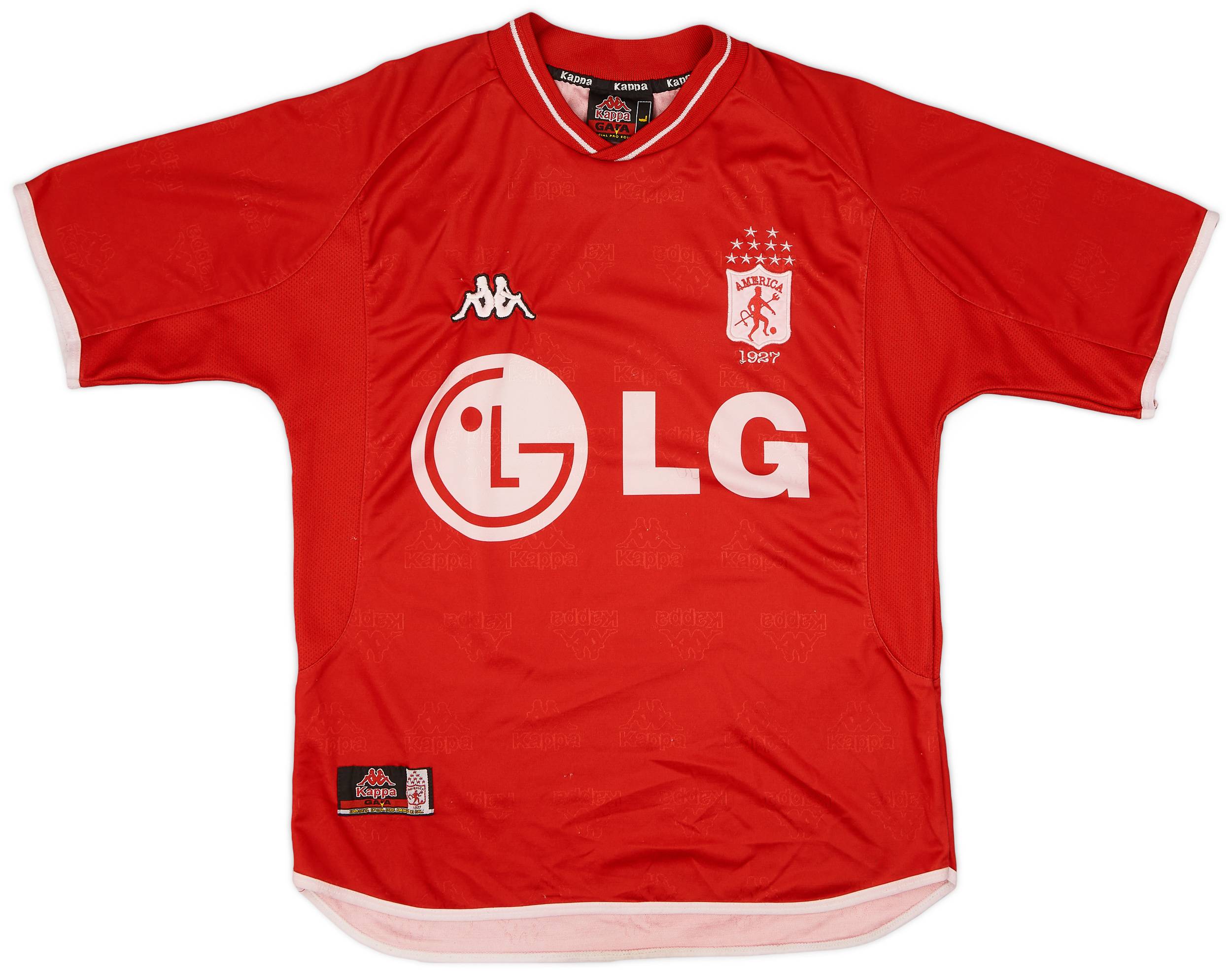 2002 América de Cali Home Shirt #9 - 8/10 - (L)