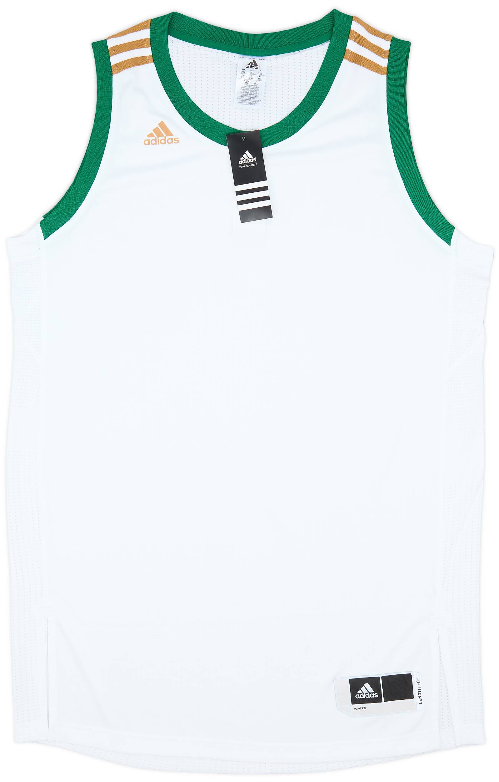2014-15 Panathinaikos B.C. adidas Template Jersey (XXL)
