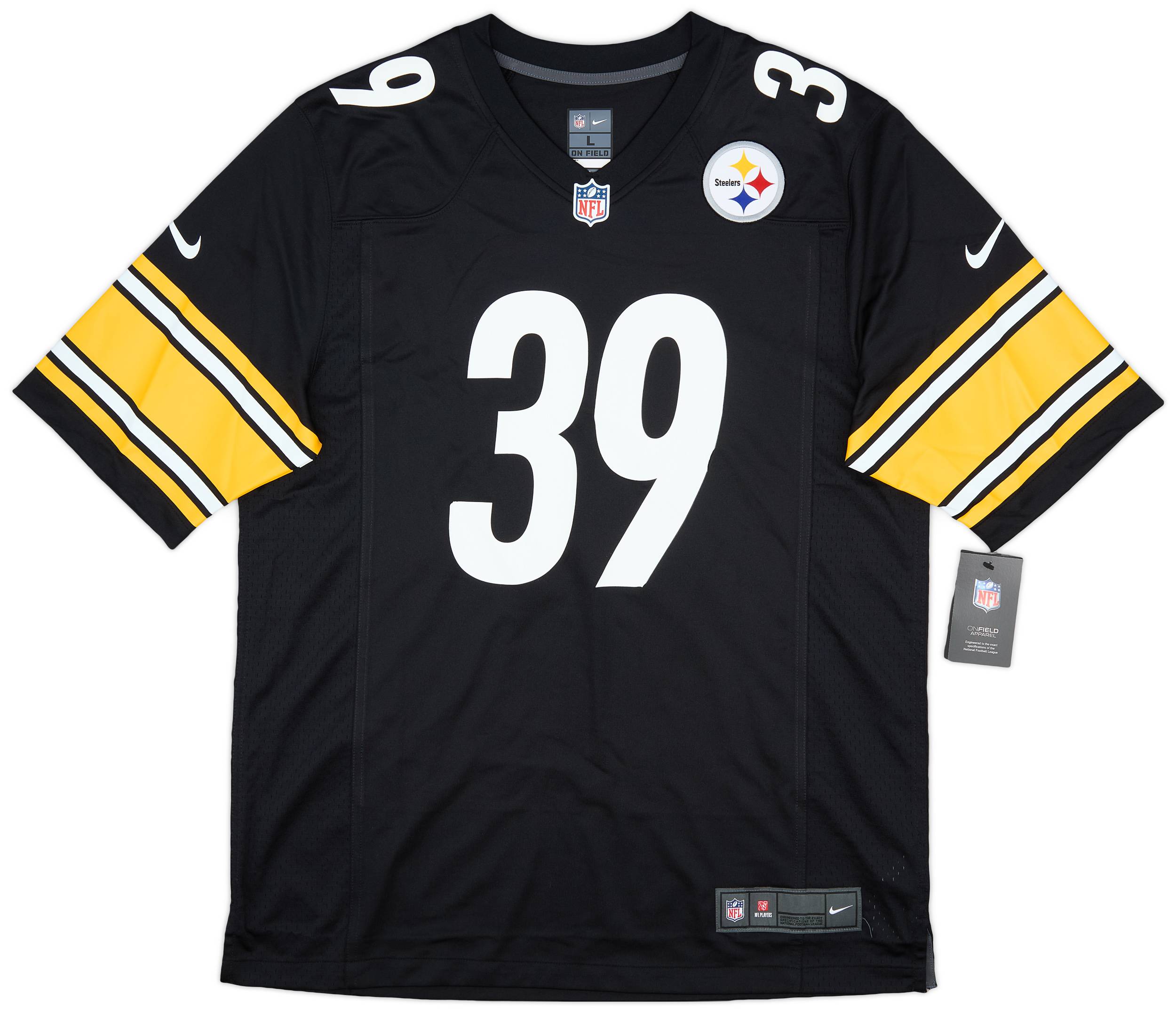 2019-23 Pittsburgh Steelers Fitzpatrick #39 Nike Game Home Jersey (XL)