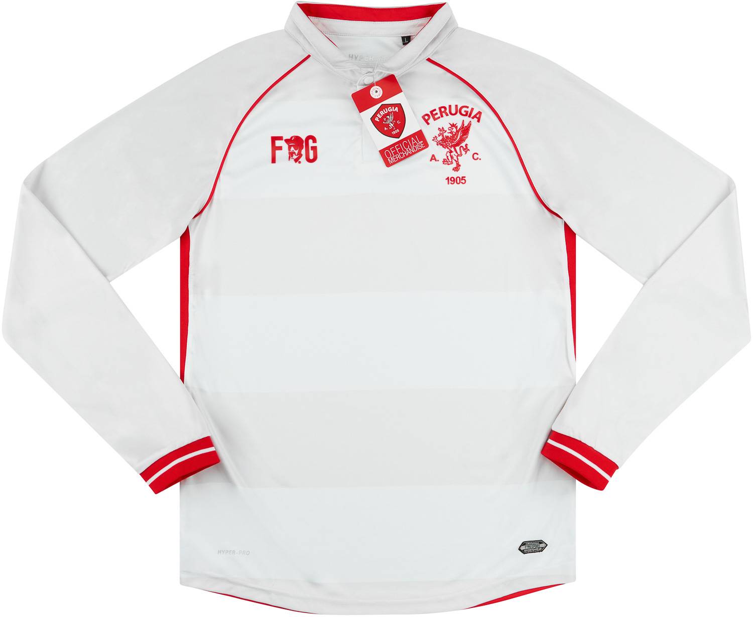 2018-19 Perugia Away L/S Shirt
