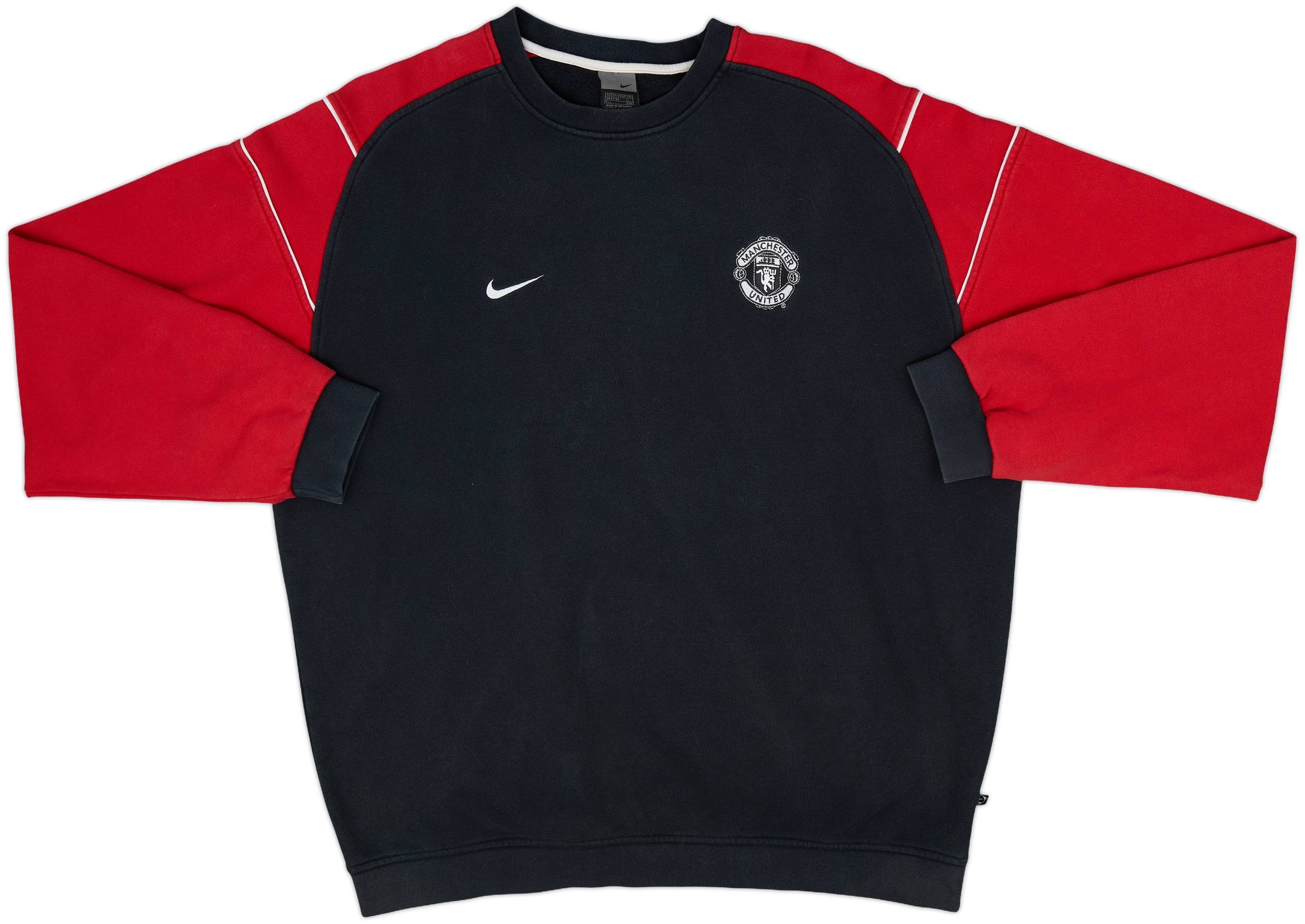 ウェア Nike Manchester United 03-04 2003-04 Manchester United Nike Sweat Top - 8/10 - (XXL)