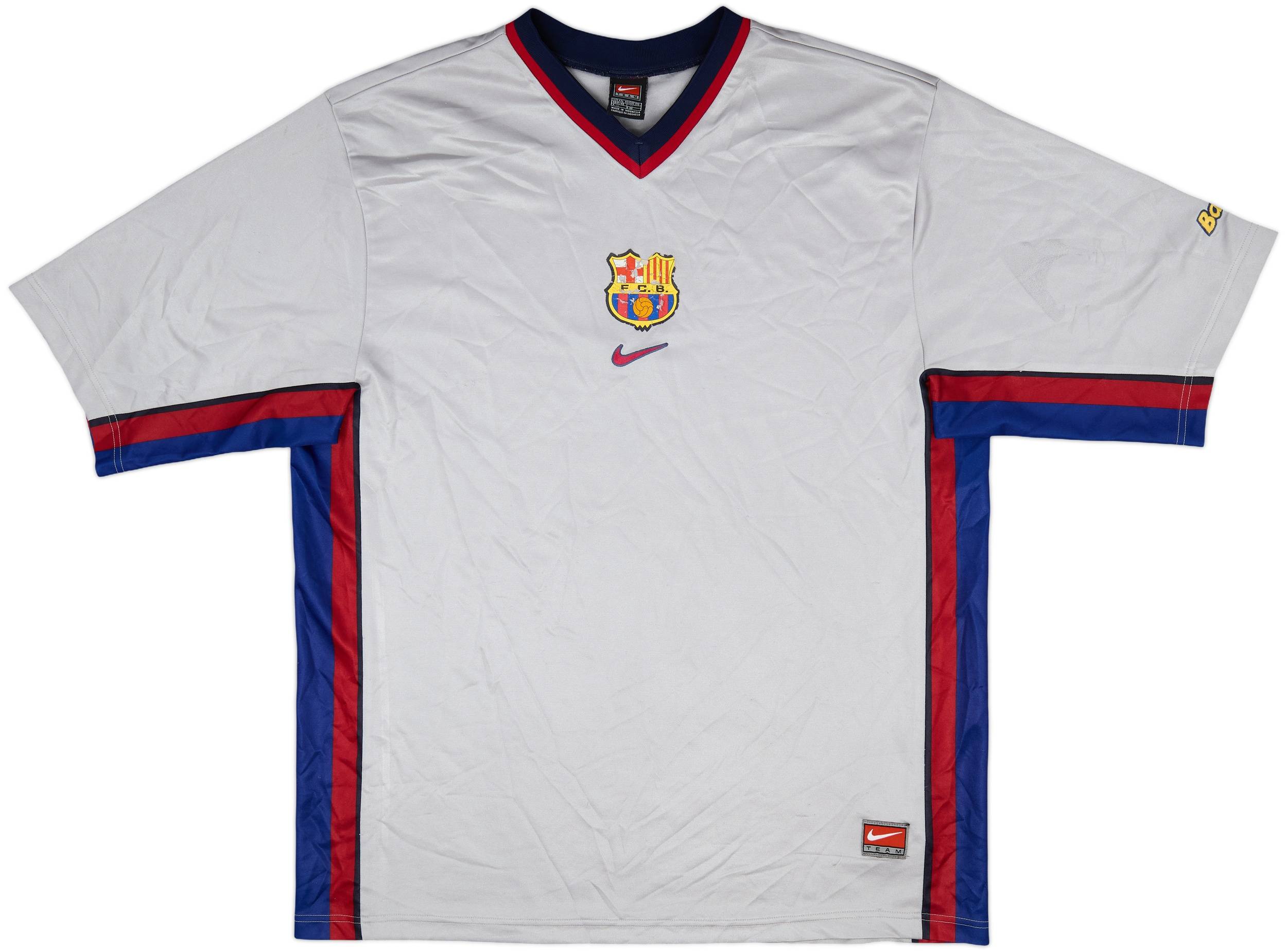 1998-01 Barcelona Basic Away Shirt - 4/10 - (XXL)