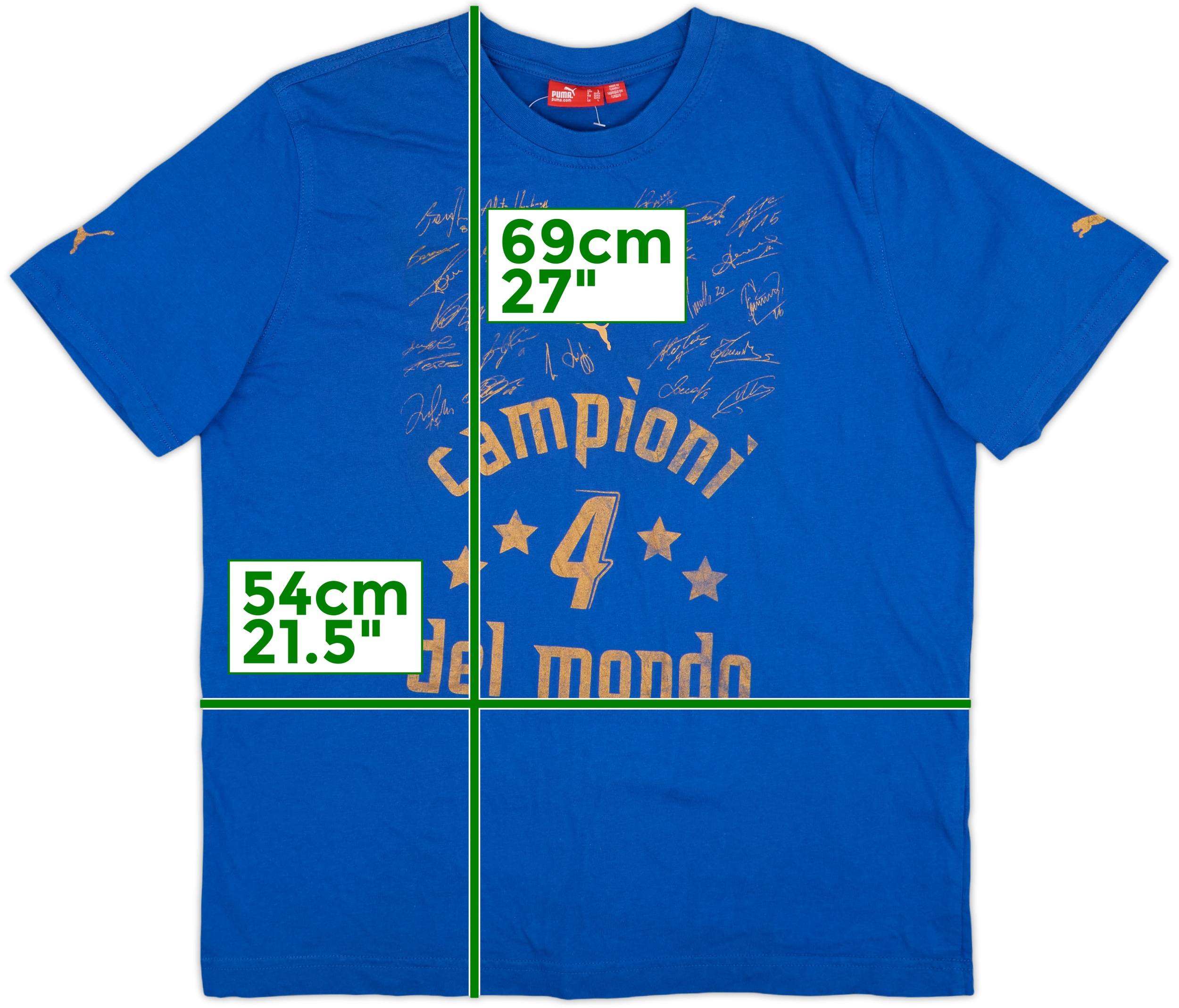 大人気　PUMA イタリア代表 シャツ CASSANO 10 PUMA イタリア代表 2022 PLAYER CASUALS Tシャツ 半袖(ブルー