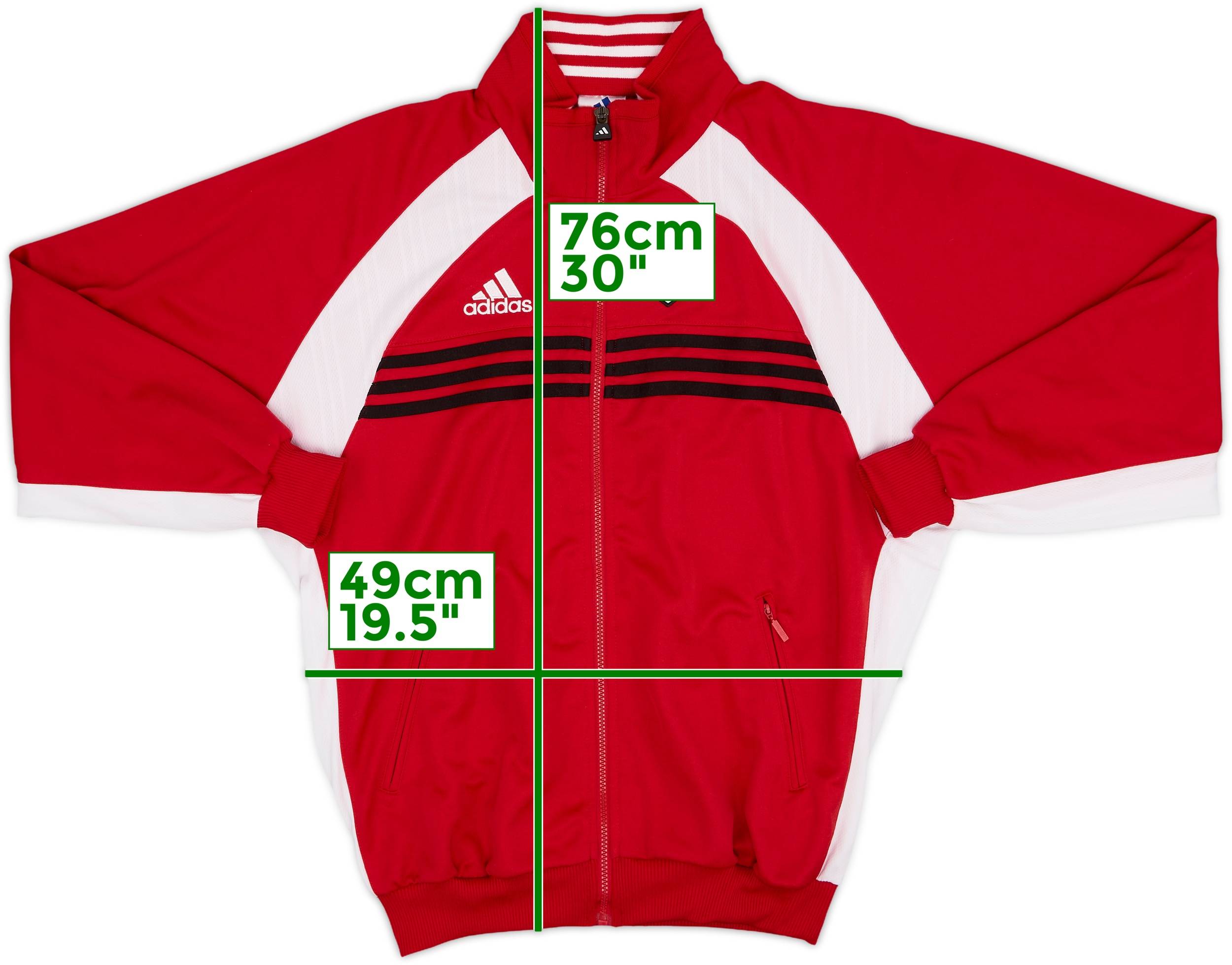 1999-00 Stuttgart adidas Track Jacket - 9/10 - (M/L)