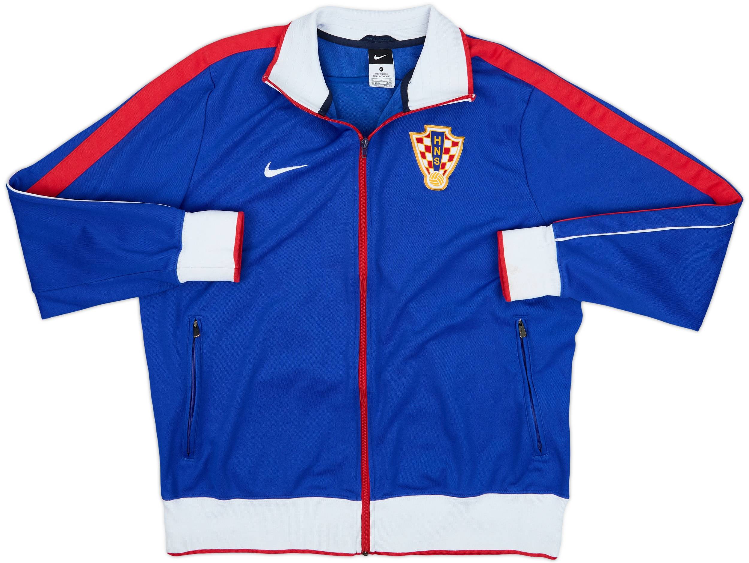 2010-11 Croatia Nike N98 Track Jacket - 7/10 - (XL)