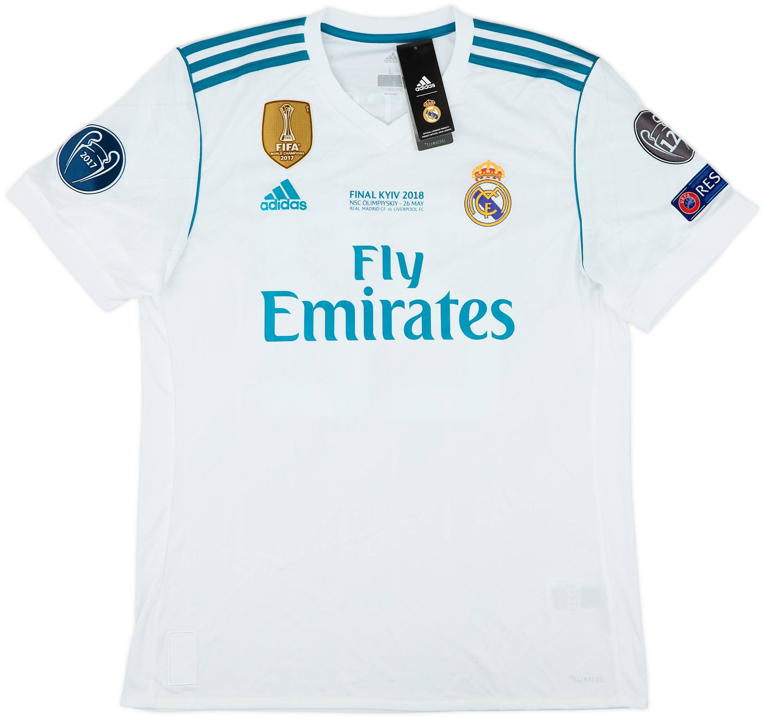 レアル・マドリード シャツ Isco 22 L Isco #22 Real Madrid Soccer Jersey Men Size S Small Free
