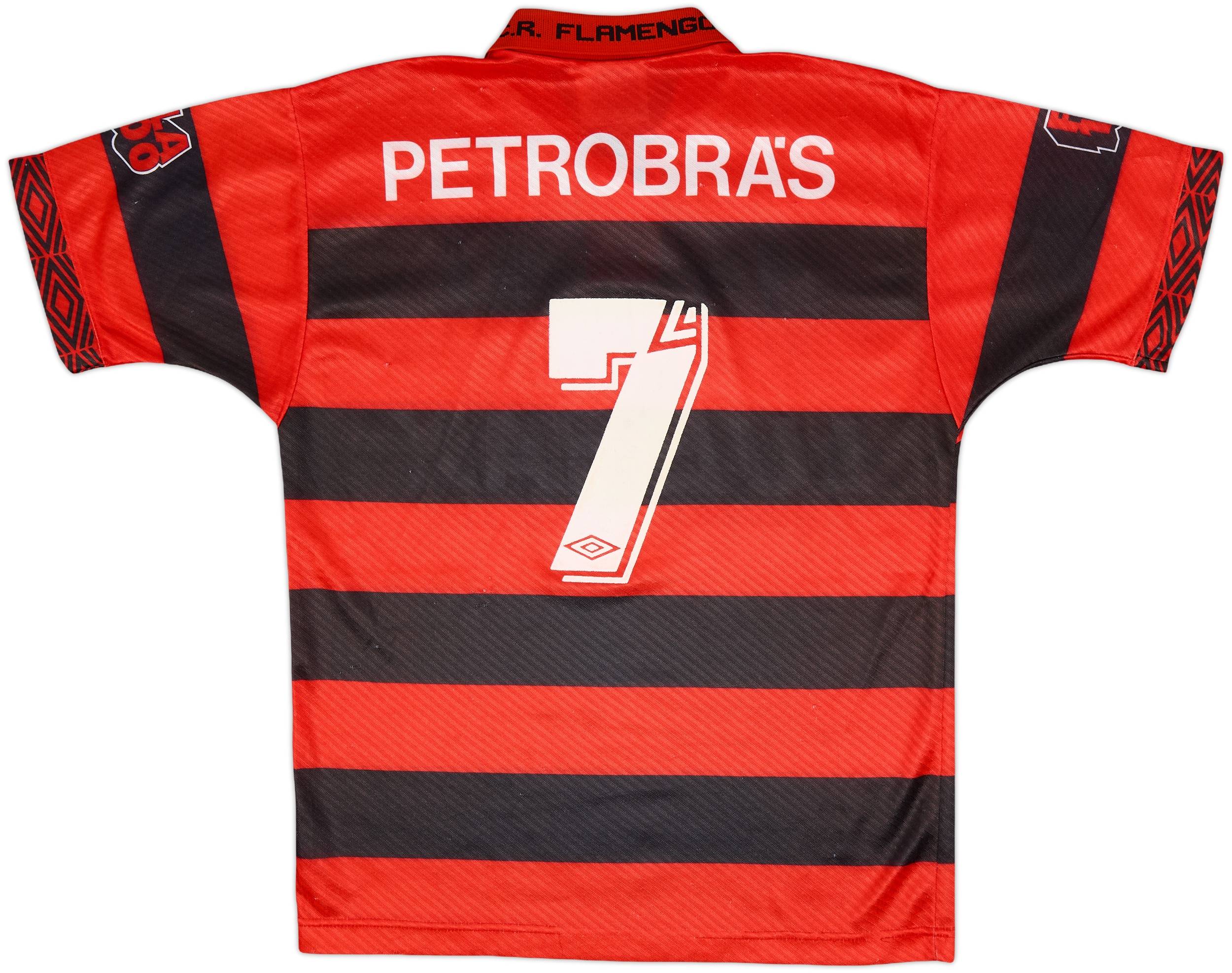 サインマニア / FLAMENGO - 1994/1995 1994-95 Flamengo Centenary Home Shirt #7 - 8/10 - (M)