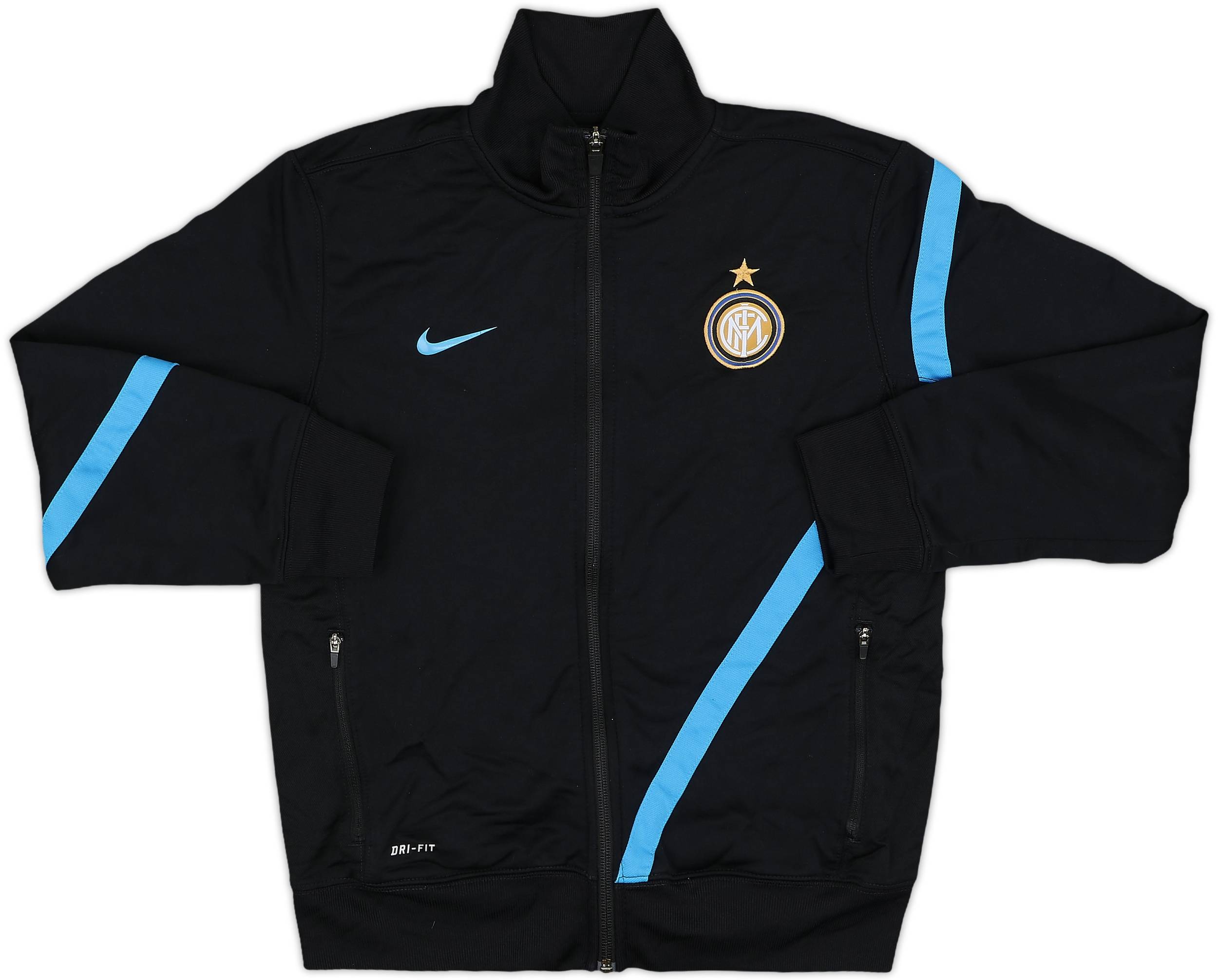 2011-12 Inter Milan Nike Track Jacket - 8/10 - (M.Boys)