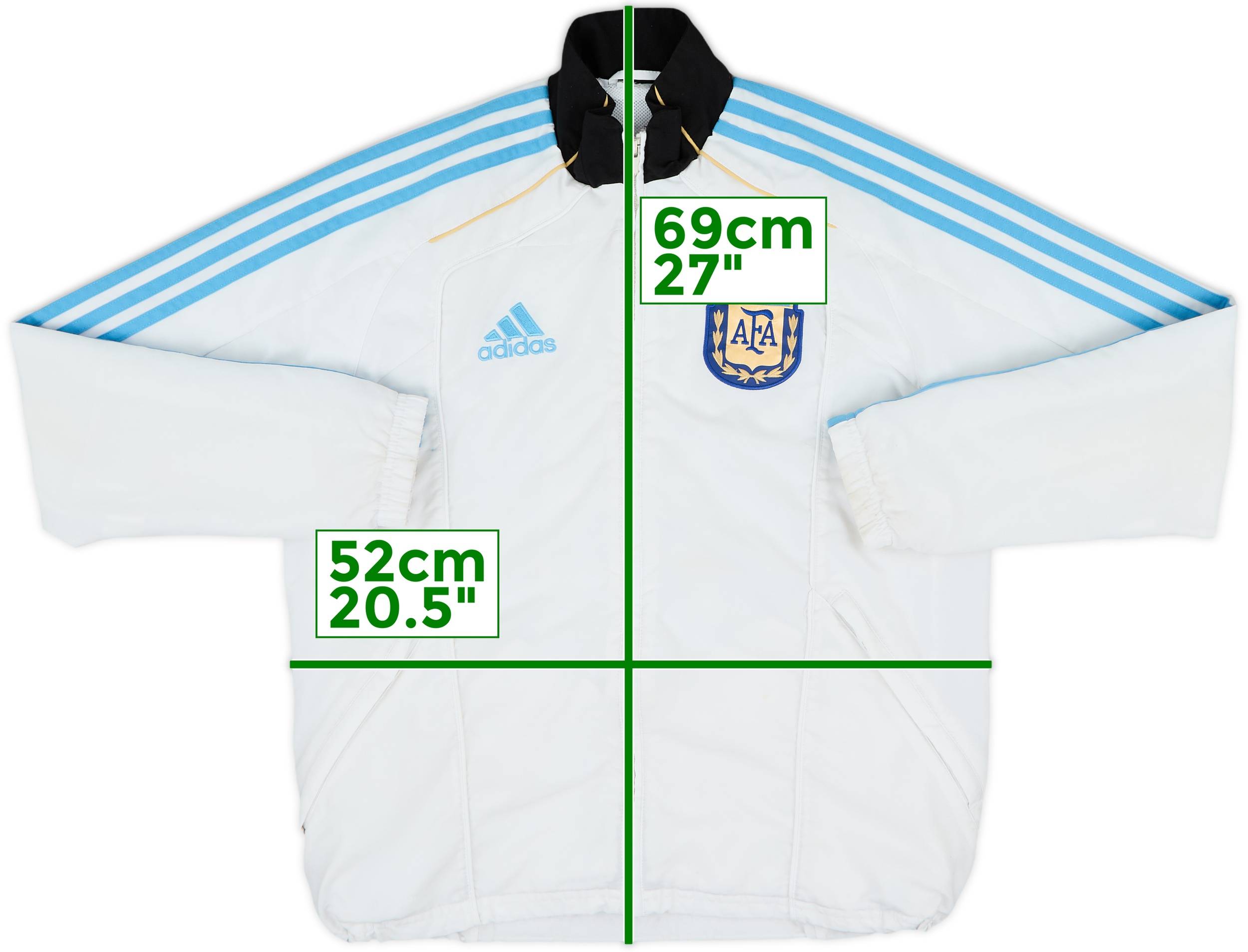 2010-11 Argentina adidas Track Jacket - 7/10 - (L.Boys)