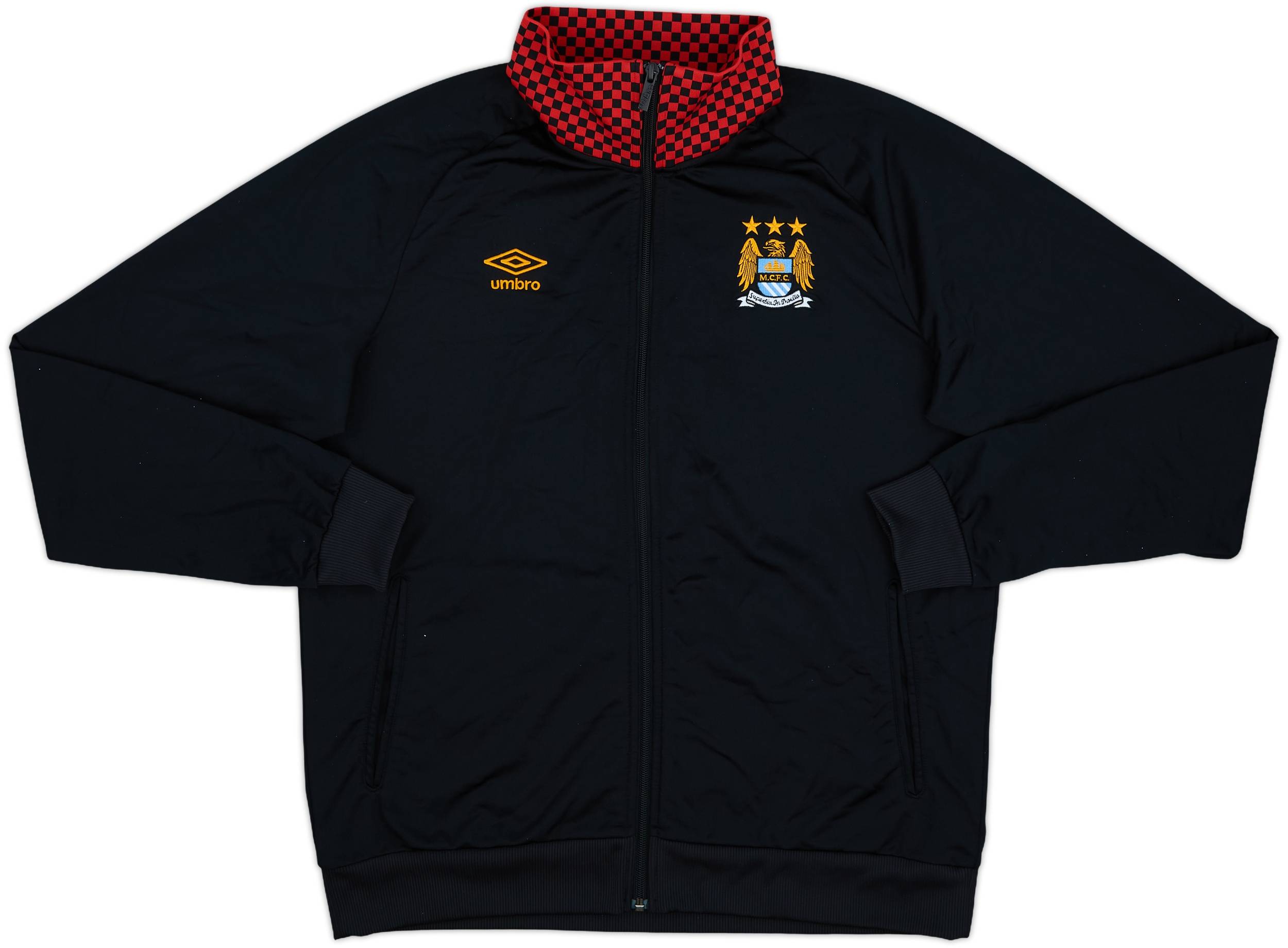 UMBRO manchester city トラックジャケット 2011-12 Manchester City Umbro Track Jacket - 8/10 - (XL)