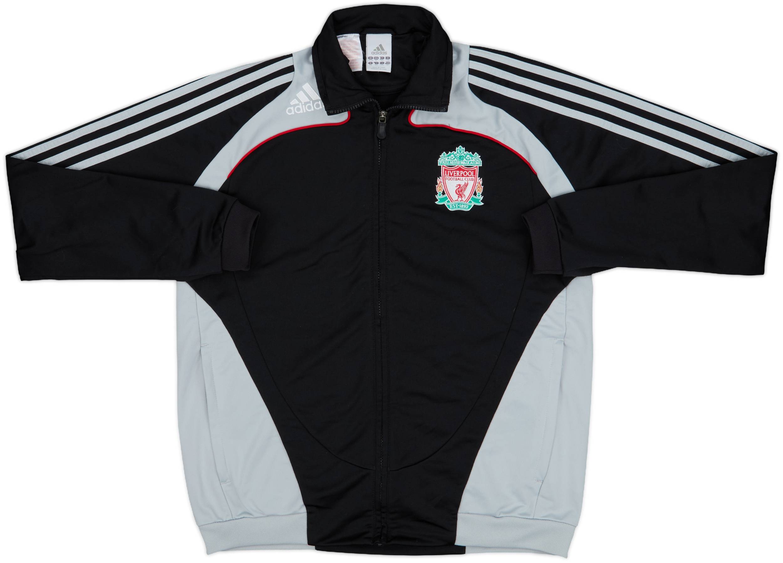 ウェア Liverpool FC adidas XL 2008-09 Liverpool adidas Track Jacket - 8/10 - (XL.Boys)