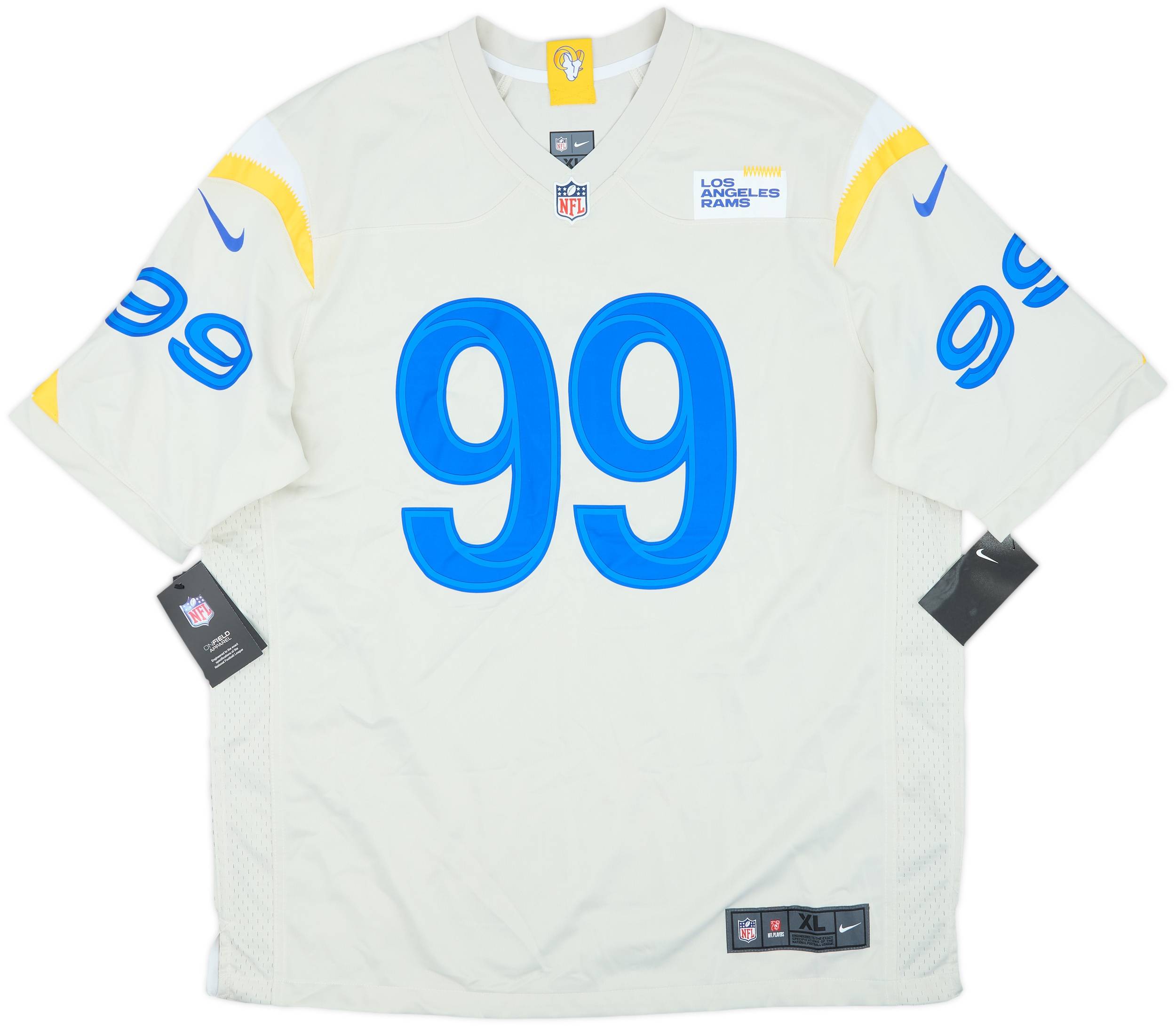 ハムウナム 2020-23 LA Rams Donald #99 Nike Game Alternate Jersey (XL)