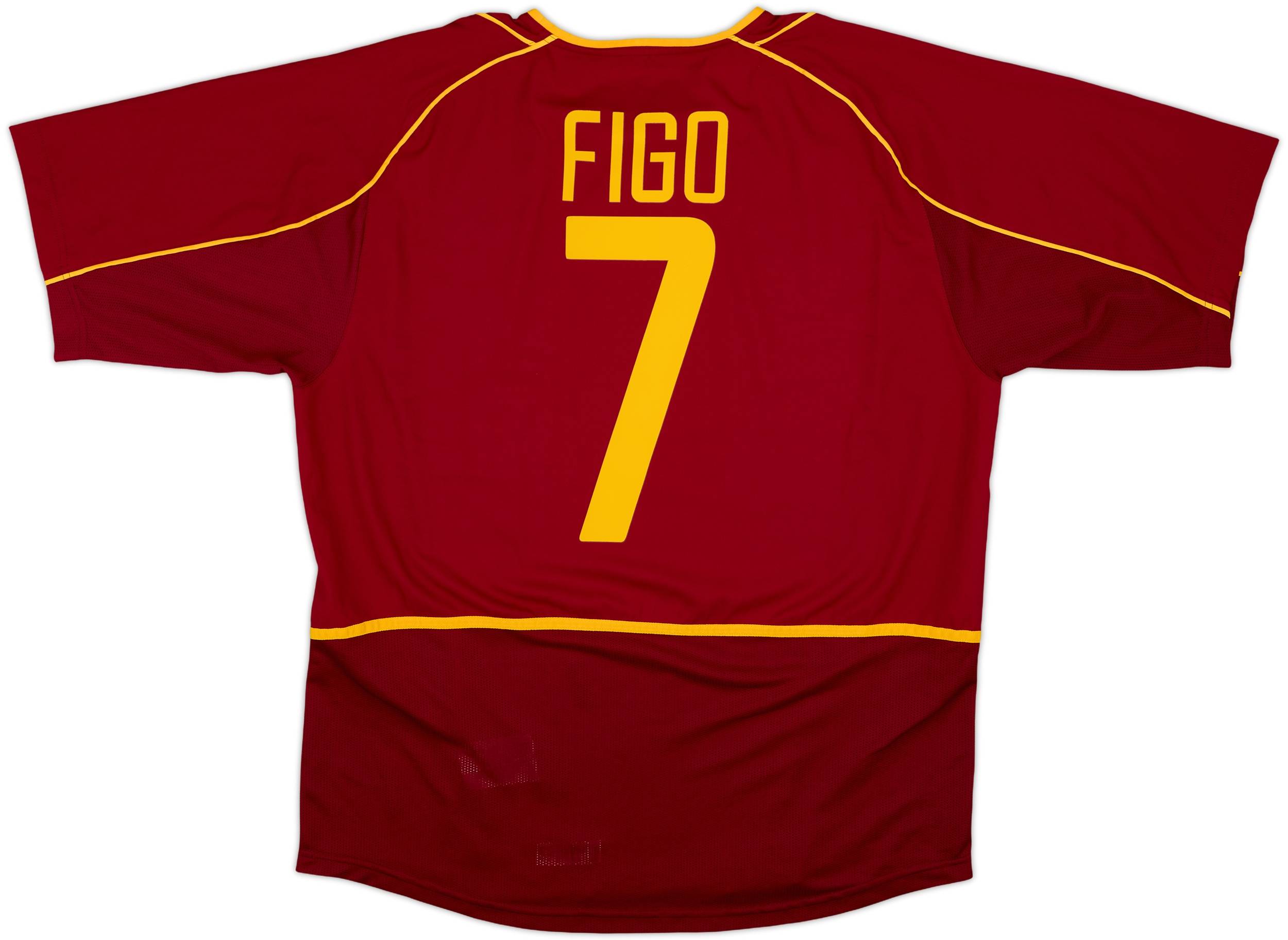 2002-04 Portugal Home Shirt Figo #7