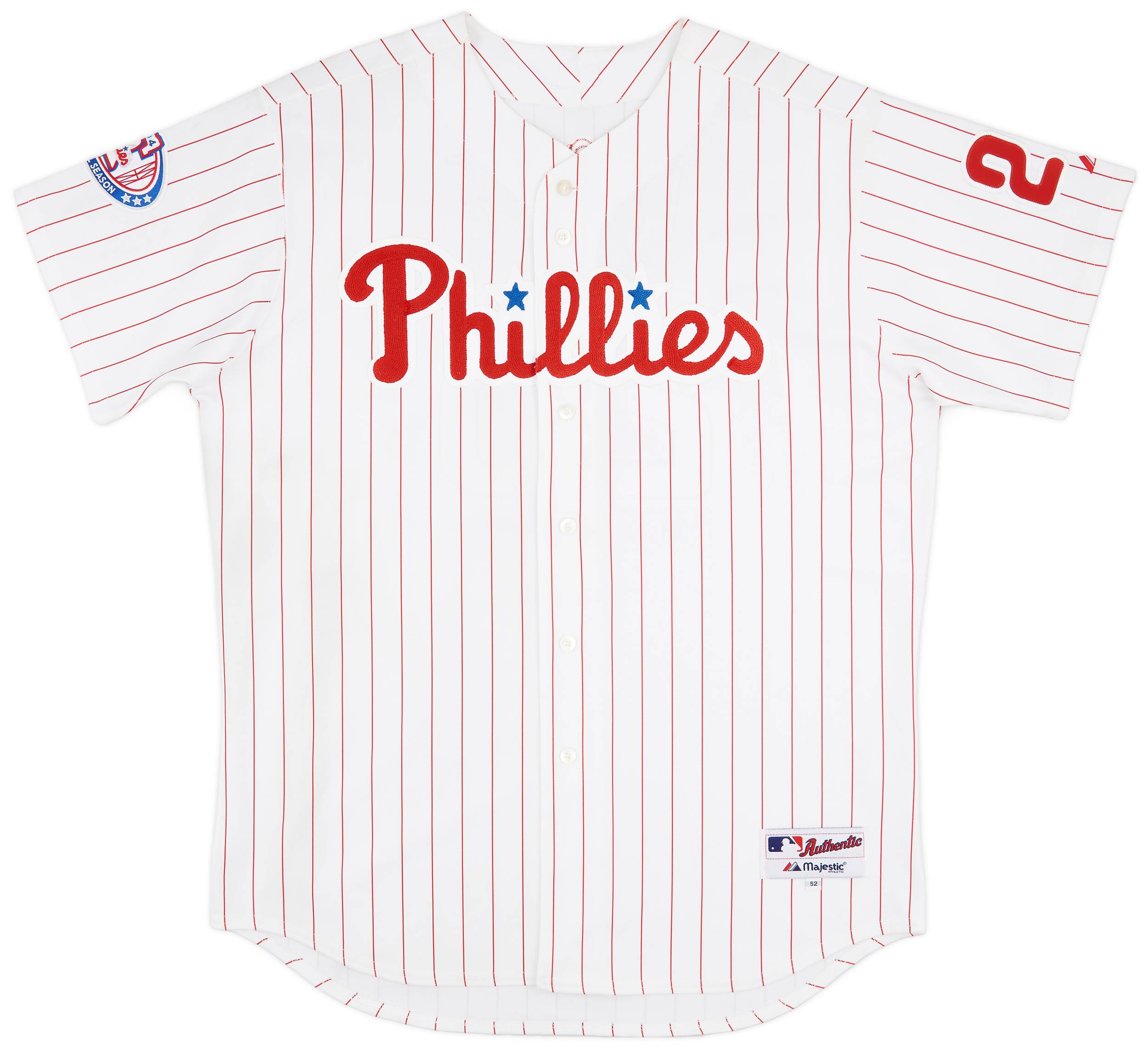 2004 Philadelphia Phillies Thome #25 Authentic Majestic Home Jersey (Excellent) XXL