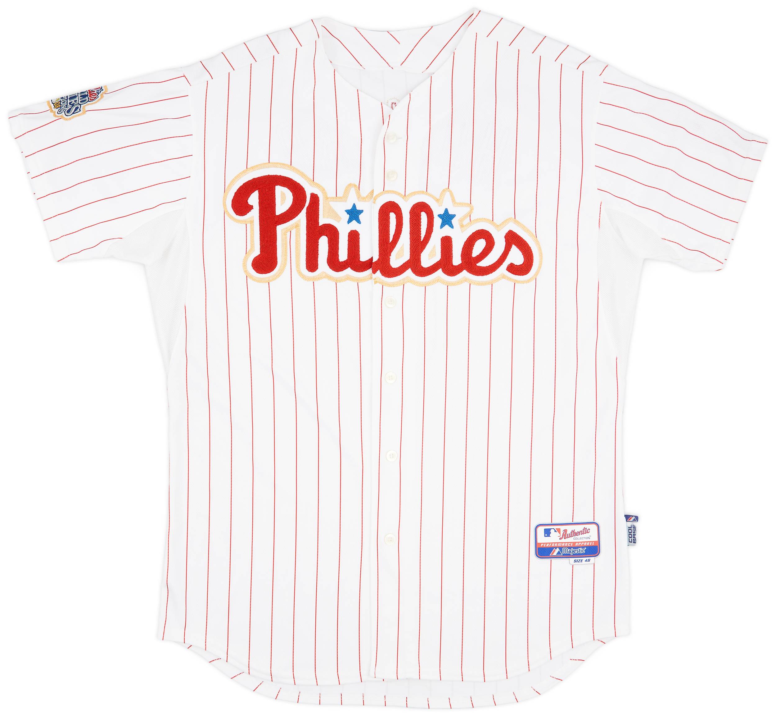 2009 Philadelphia Phillies Howard #6 Authentic Majestic Opening Day Jersey (Excellent) XL